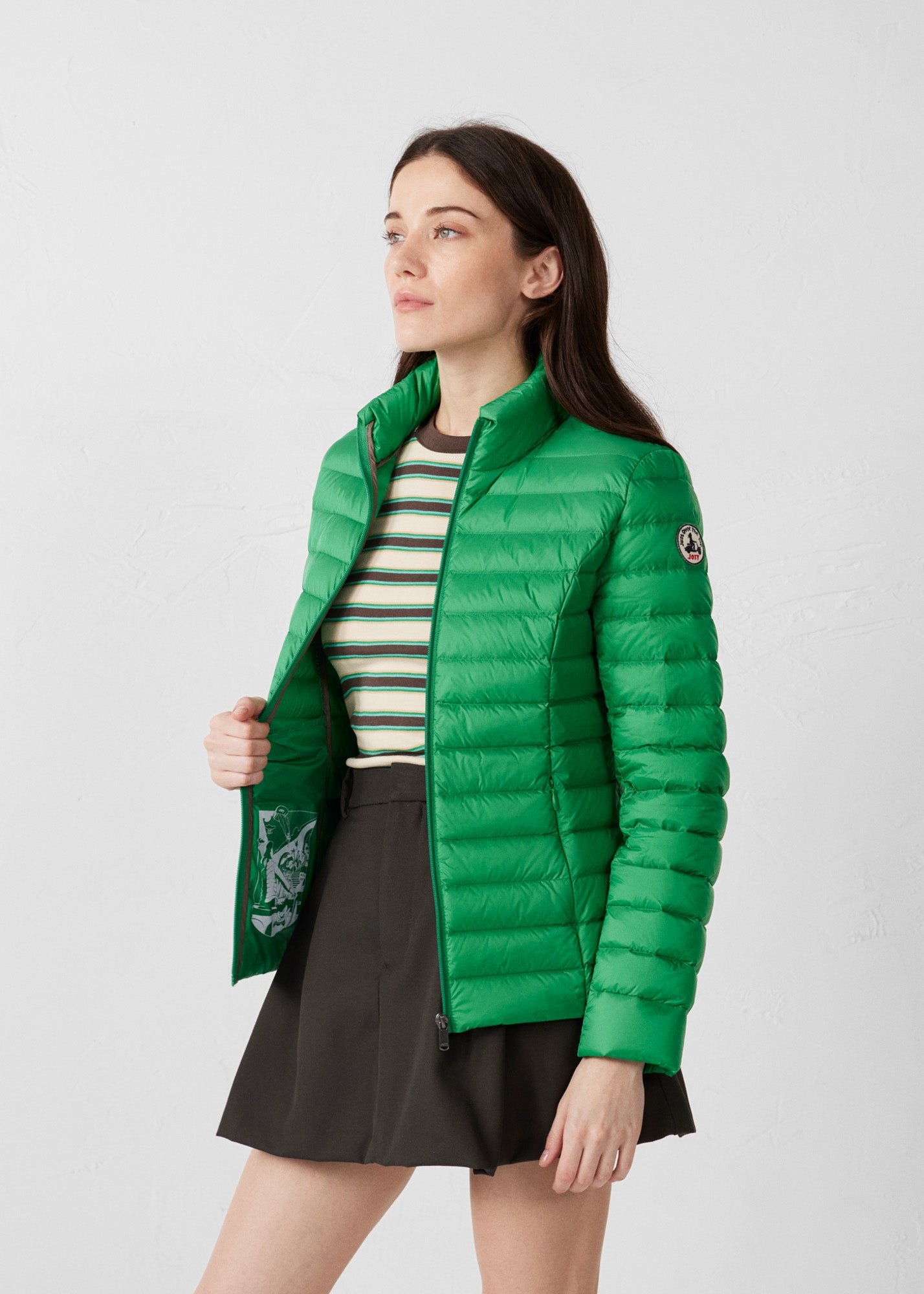 Lightweight down jacket JOTT Green