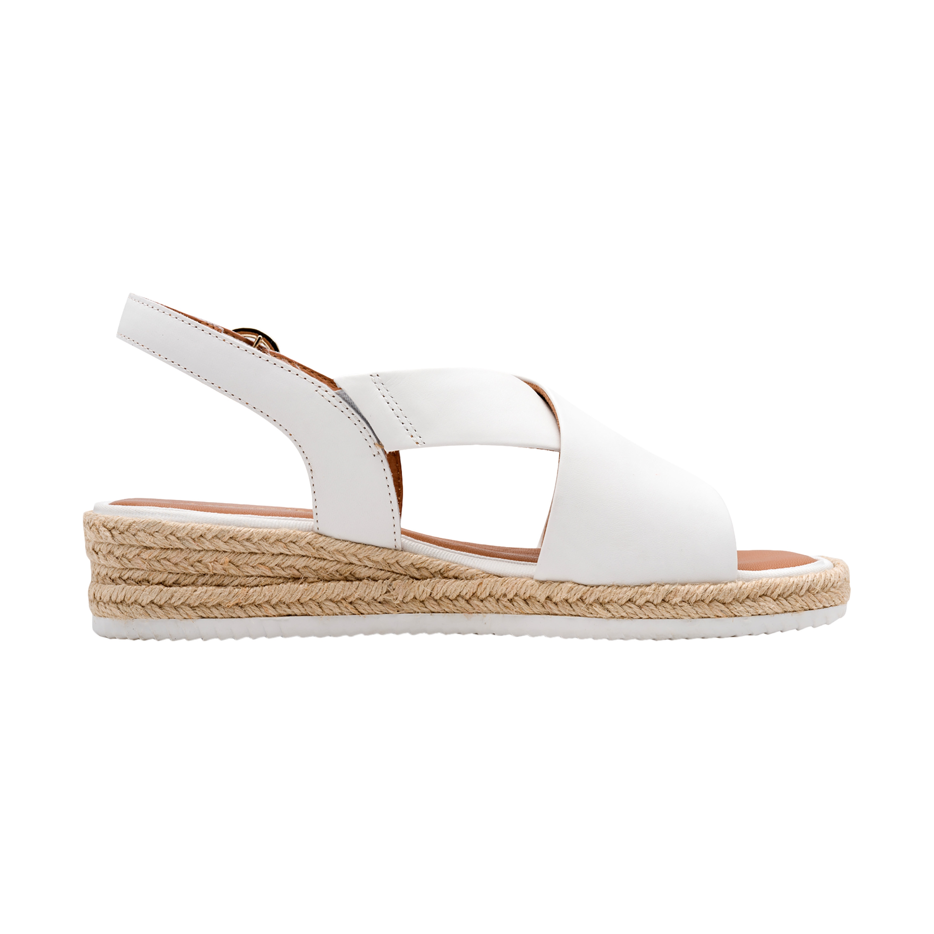 Comfort leather wedge sandals TAMARIS