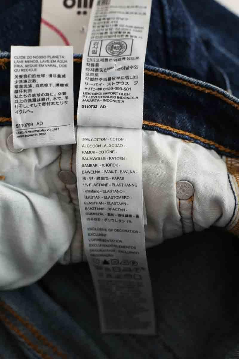 - Straight-leg jeans
- 5 pockets
- Straight cut
- Faded effect LEVI'S - Seconde main Blue