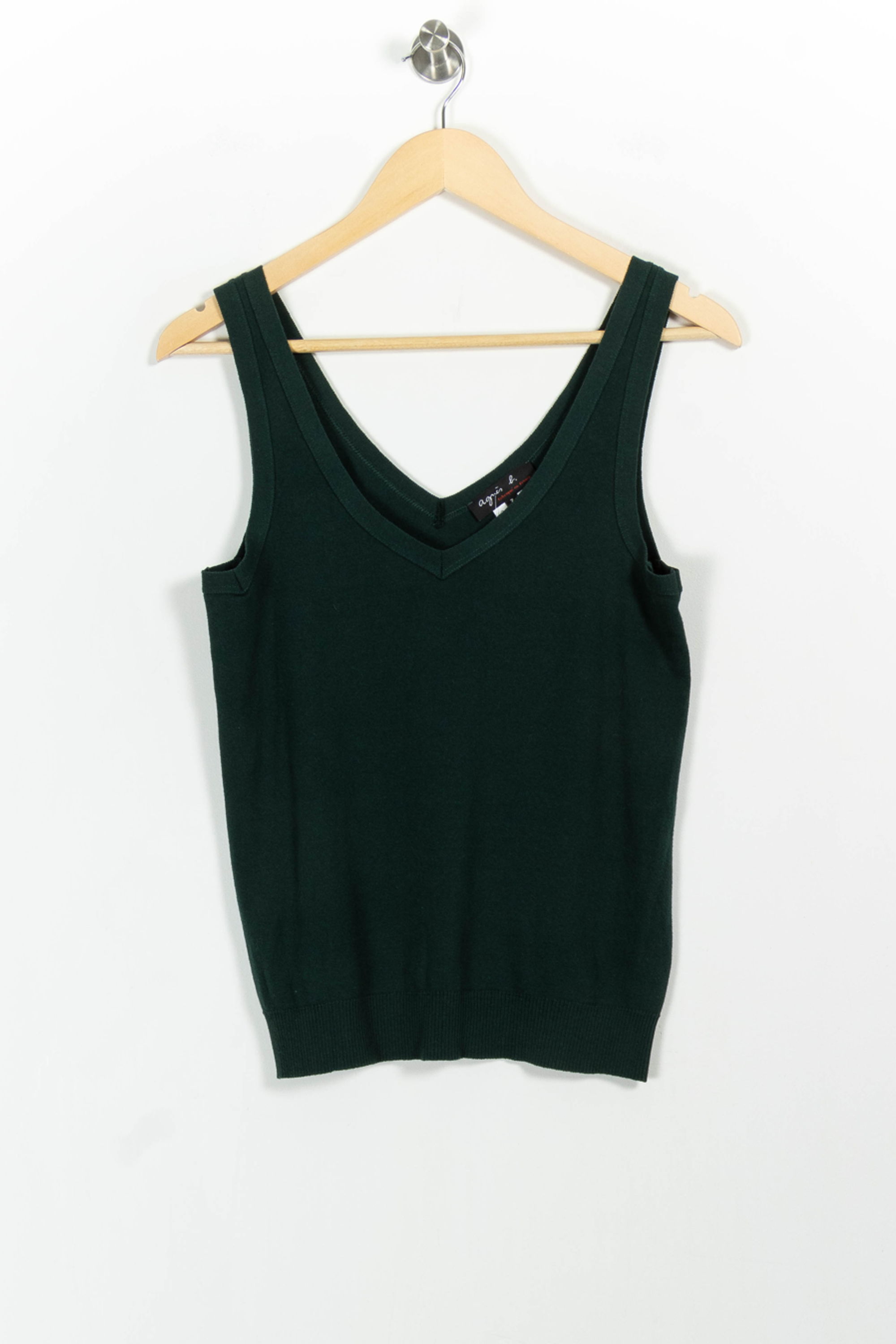 Top & tank top AGNES B. - Seconde Main Green