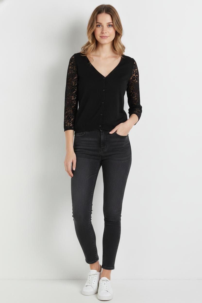 Cardigan SEZANE - Seconde main Noir