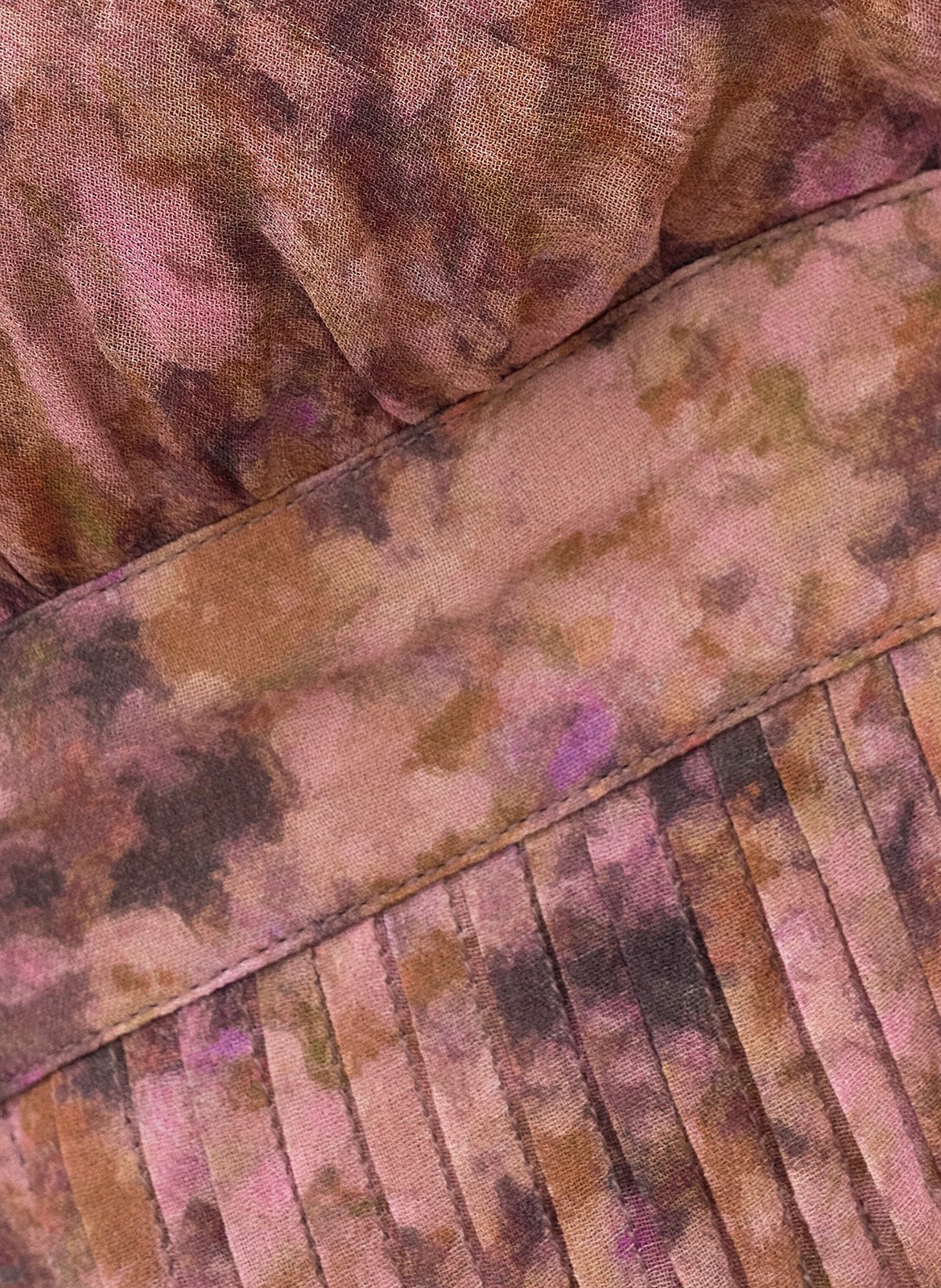 Langes Trägerkleid mit Print BA&SH Rosa