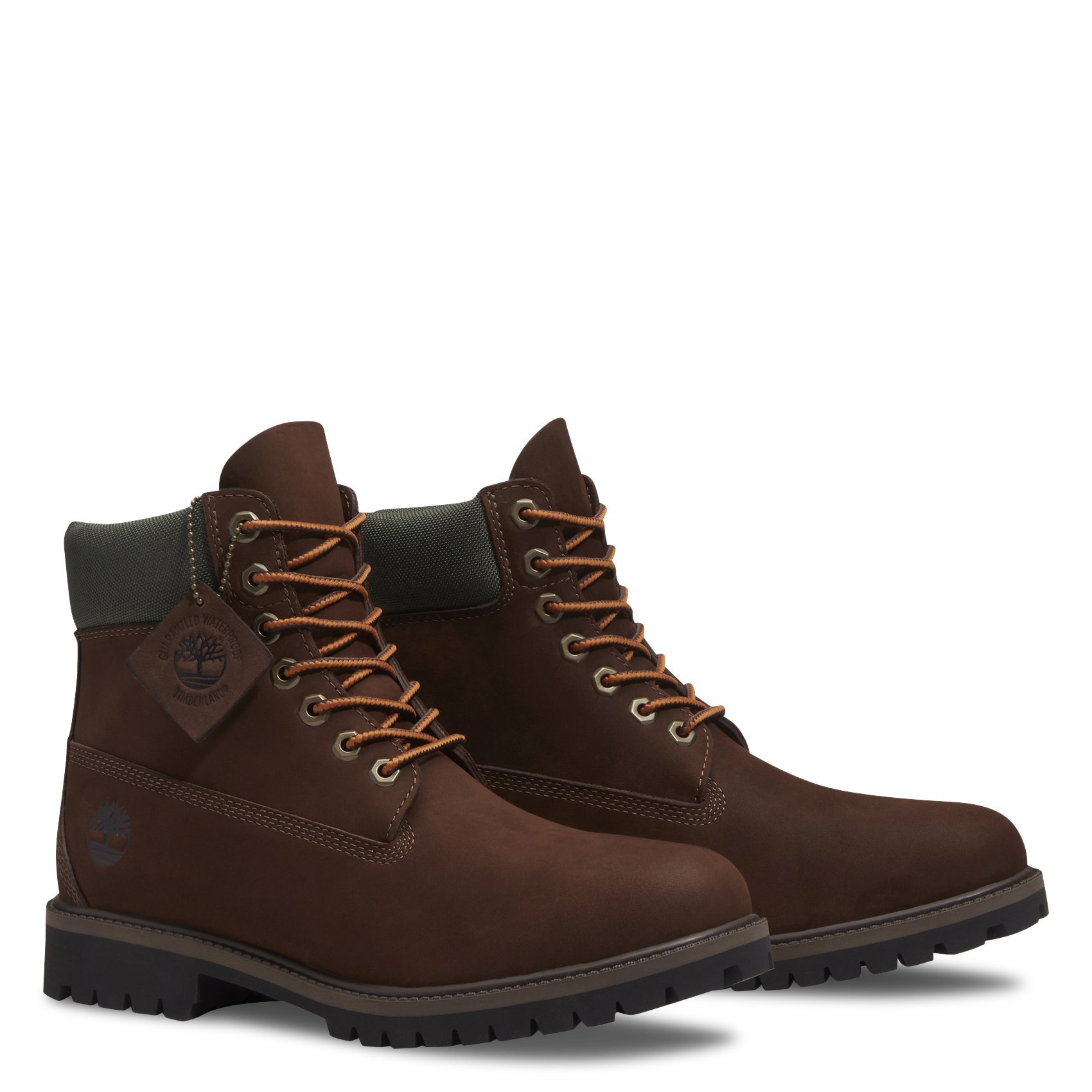 Boots en cuir TIMBERLAND Marron