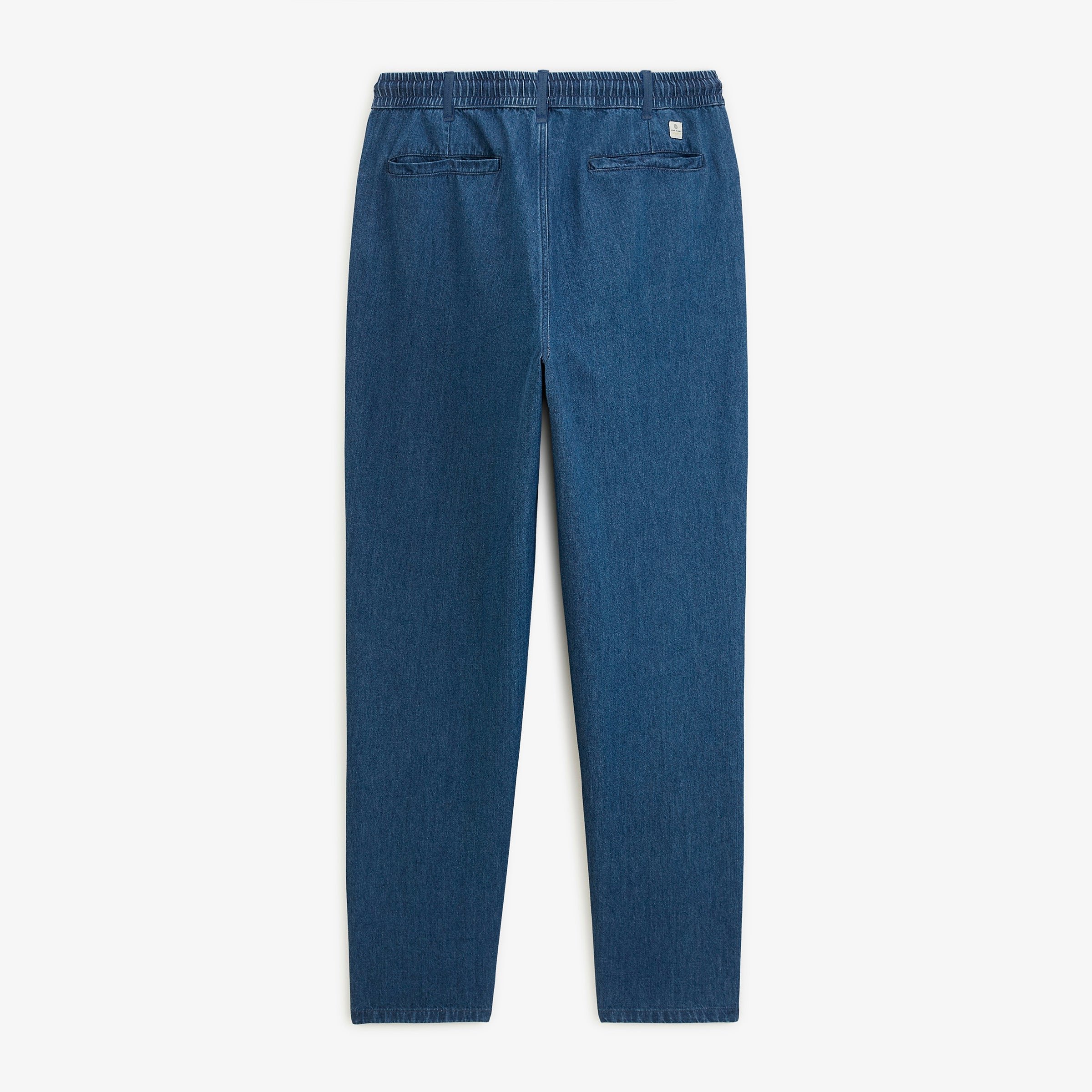 Blue Play elasticated waist cotton trousers 551. SERGE BLANCO Blue