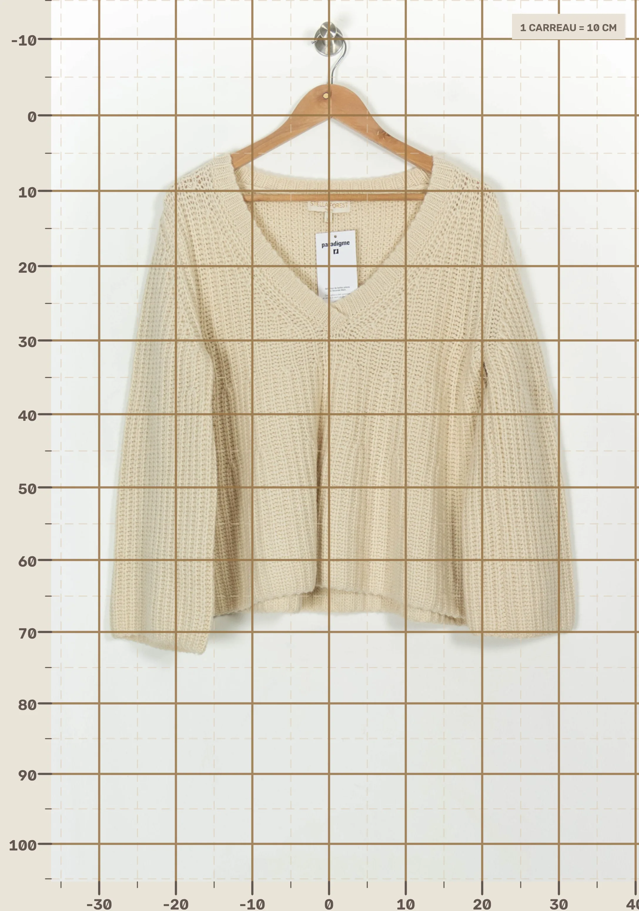 Knitwear STELLA FOREST - SECONDE MAIN Beige