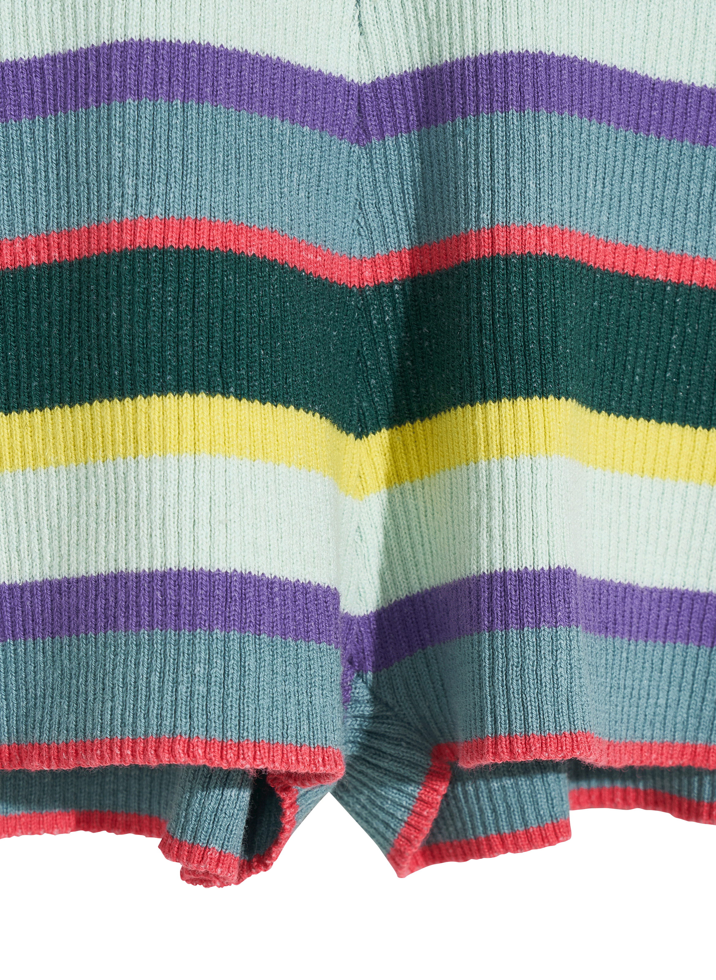 Knitted cotton-blend shorts BELLEROSE Blue