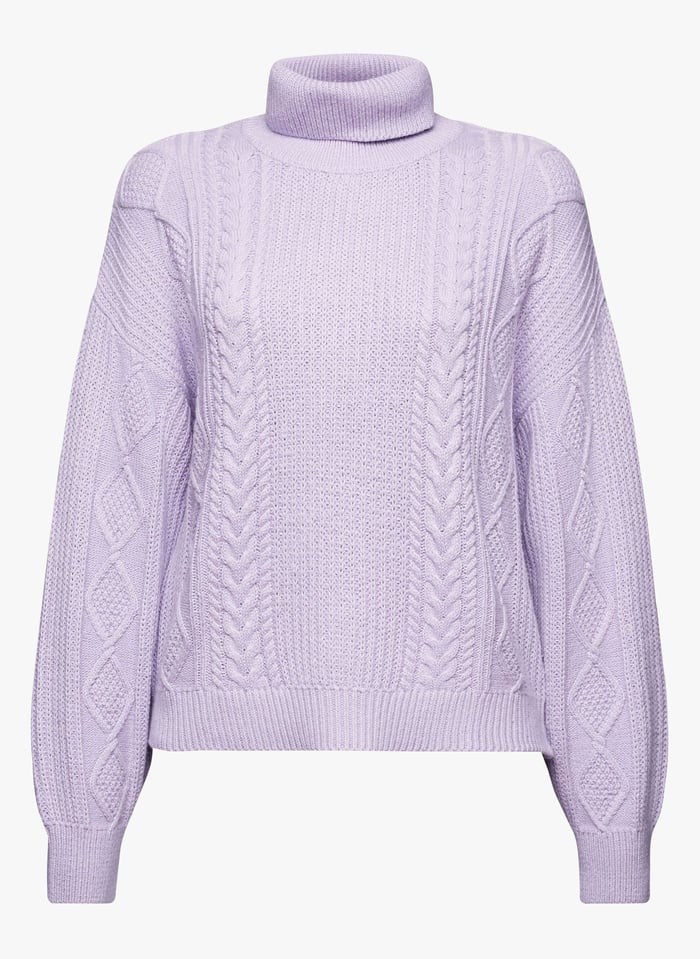 Purple 2025 cotton sweater