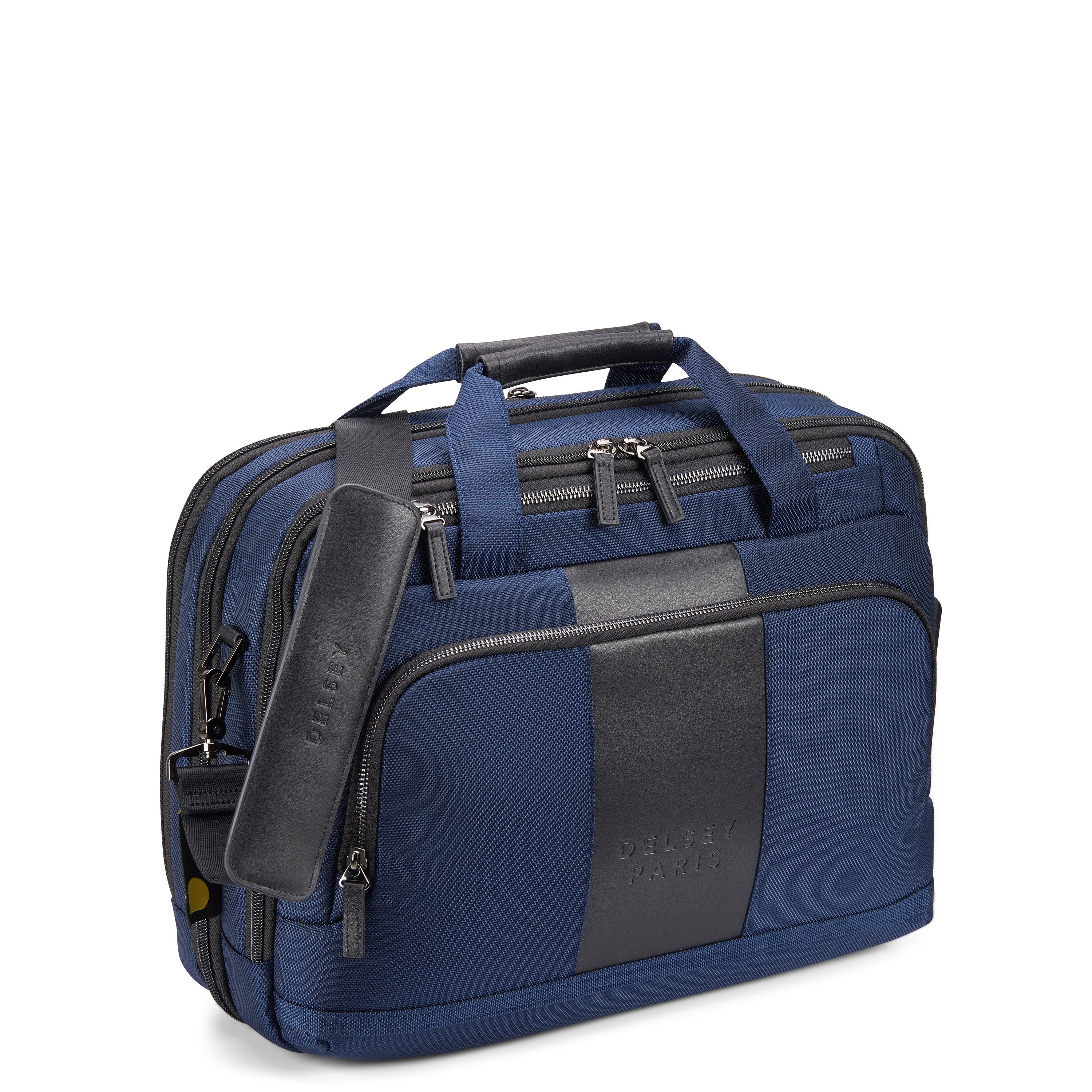 Soft briefcase DELSEY PARIS Blue