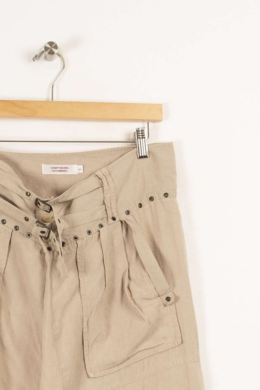 Skirt COMPTOIR DES COTONNIERS - Seconde main Beige