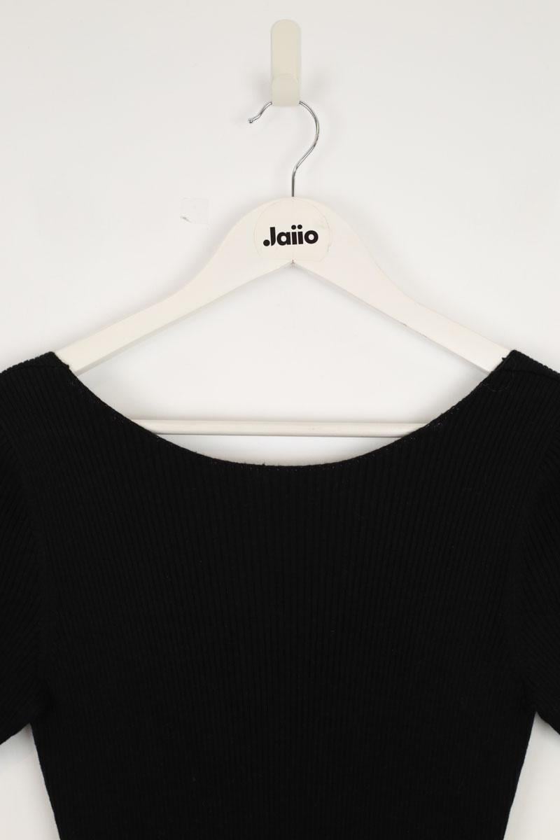 V-neck dress SEZANE - Seconde main Black