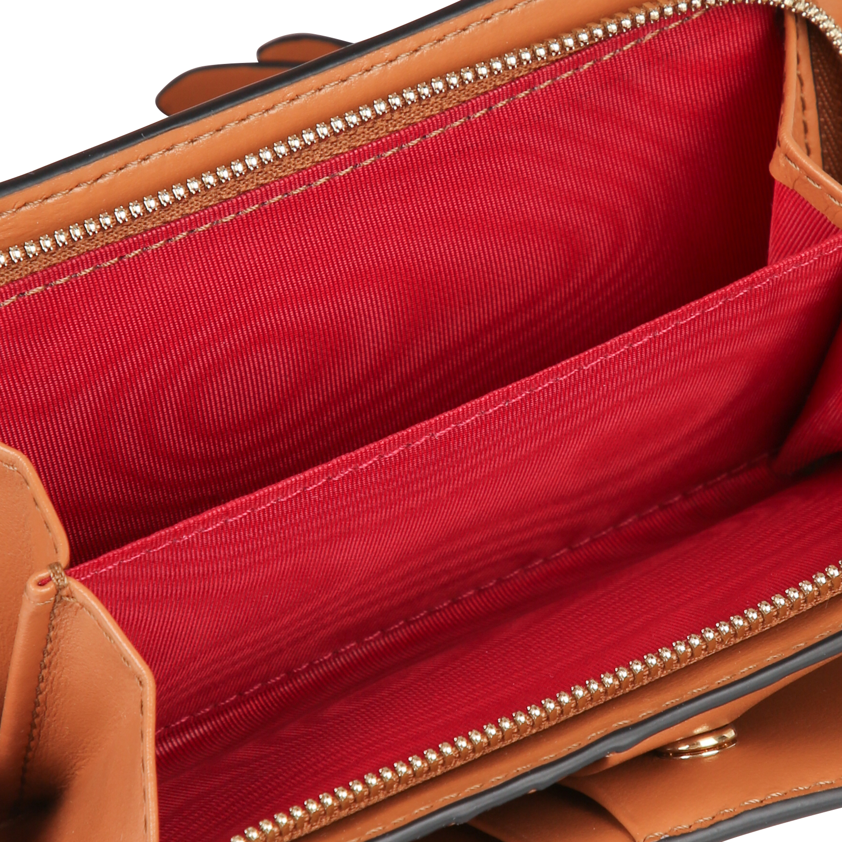 Portefeuille en cuir LANCEL Beige