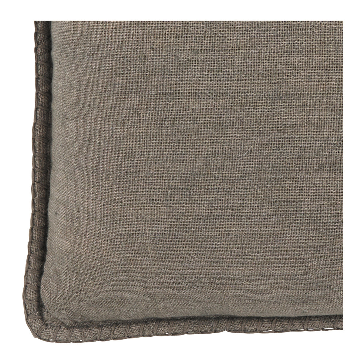Linen cushion BLANC D'IVOIRE Grey