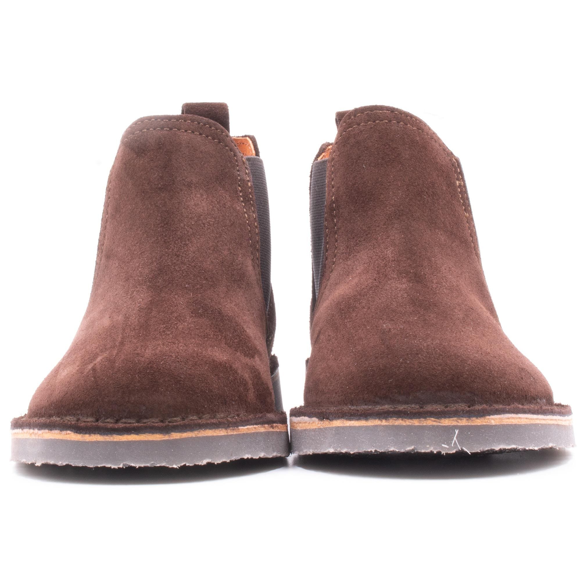 Boots enfant en daim Boni & Sidonie Marron