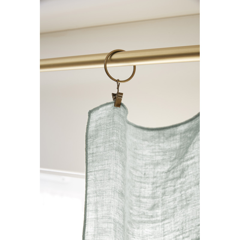 Blackout and Thermal Curtains L'EFFET PAPILLON Blue