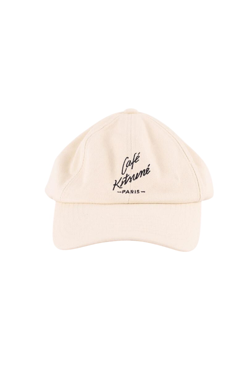 Casquette en coton MAISON KITSUNÉ - Seconde main Beige