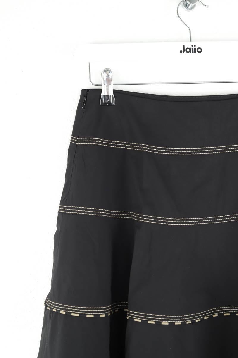 Cotton skirt PAULE KA - Seconde main Black