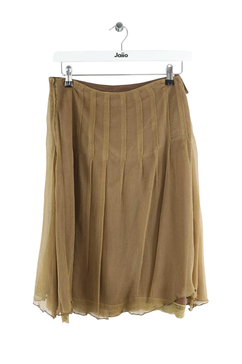 Silk skirt TARA JARMON - Seconde Main Brown