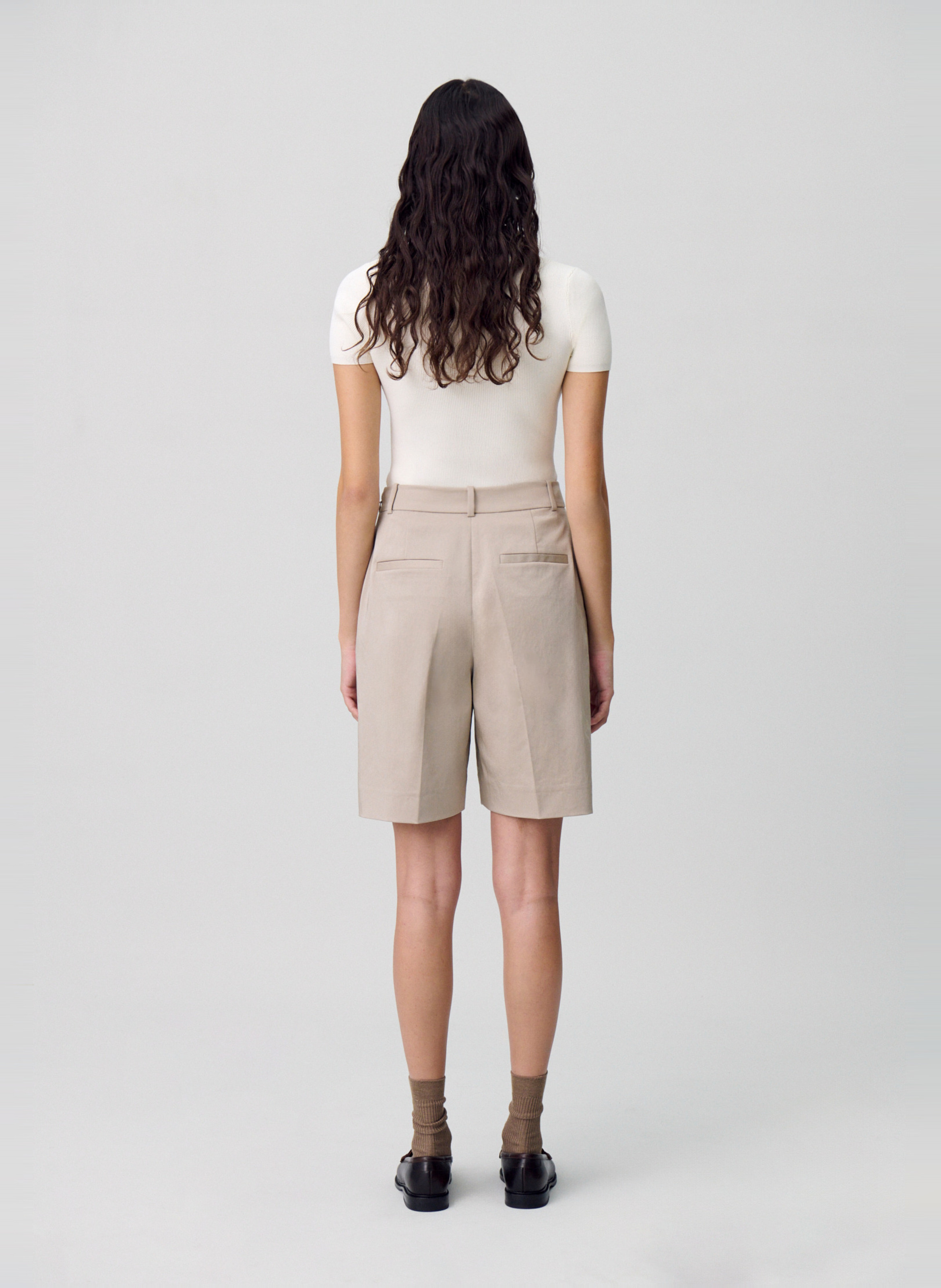 Shorts mit integriertem Slip  CLAUDIE PIERLOT Beige