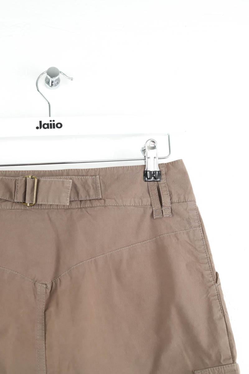 Cotton mini skirt KENZO - SECONDE MAIN Brown