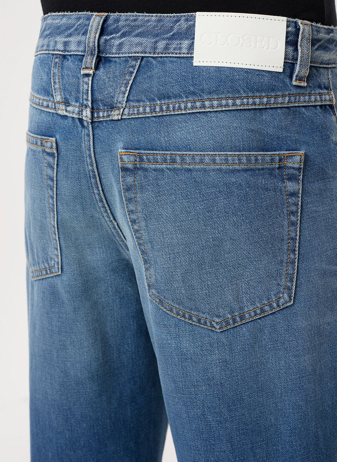 Cotton flared jeans CLOSED Blue