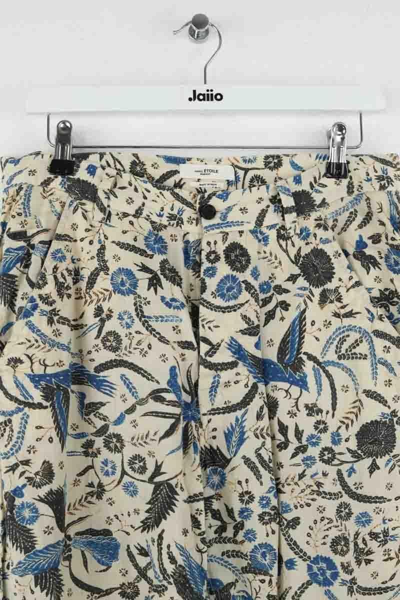 Carrot trousers ISABEL MARANT ÉTOILE - SECONDE MAIN Beige