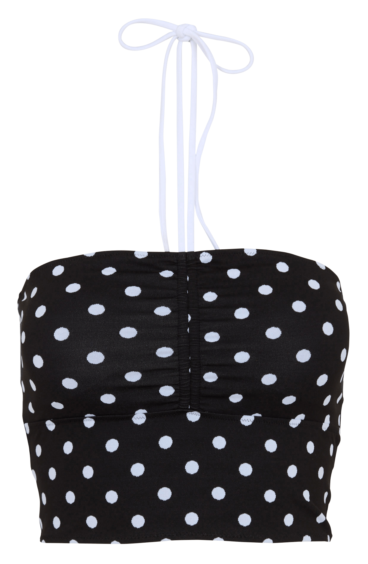 Printed swimsuit top LA NOUVELLE White