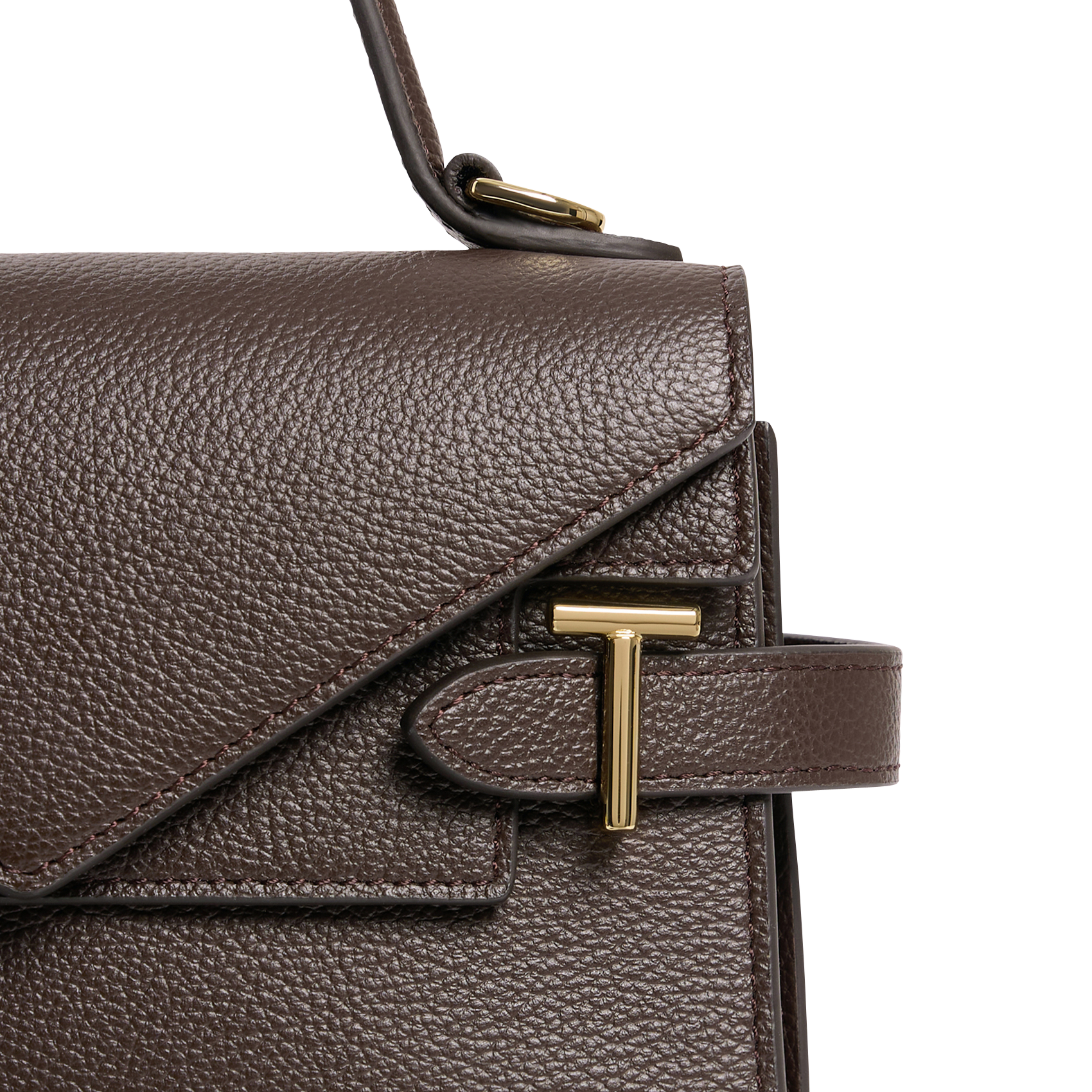 Handtasche aus Leder | Braun LE TANNEUR Damen