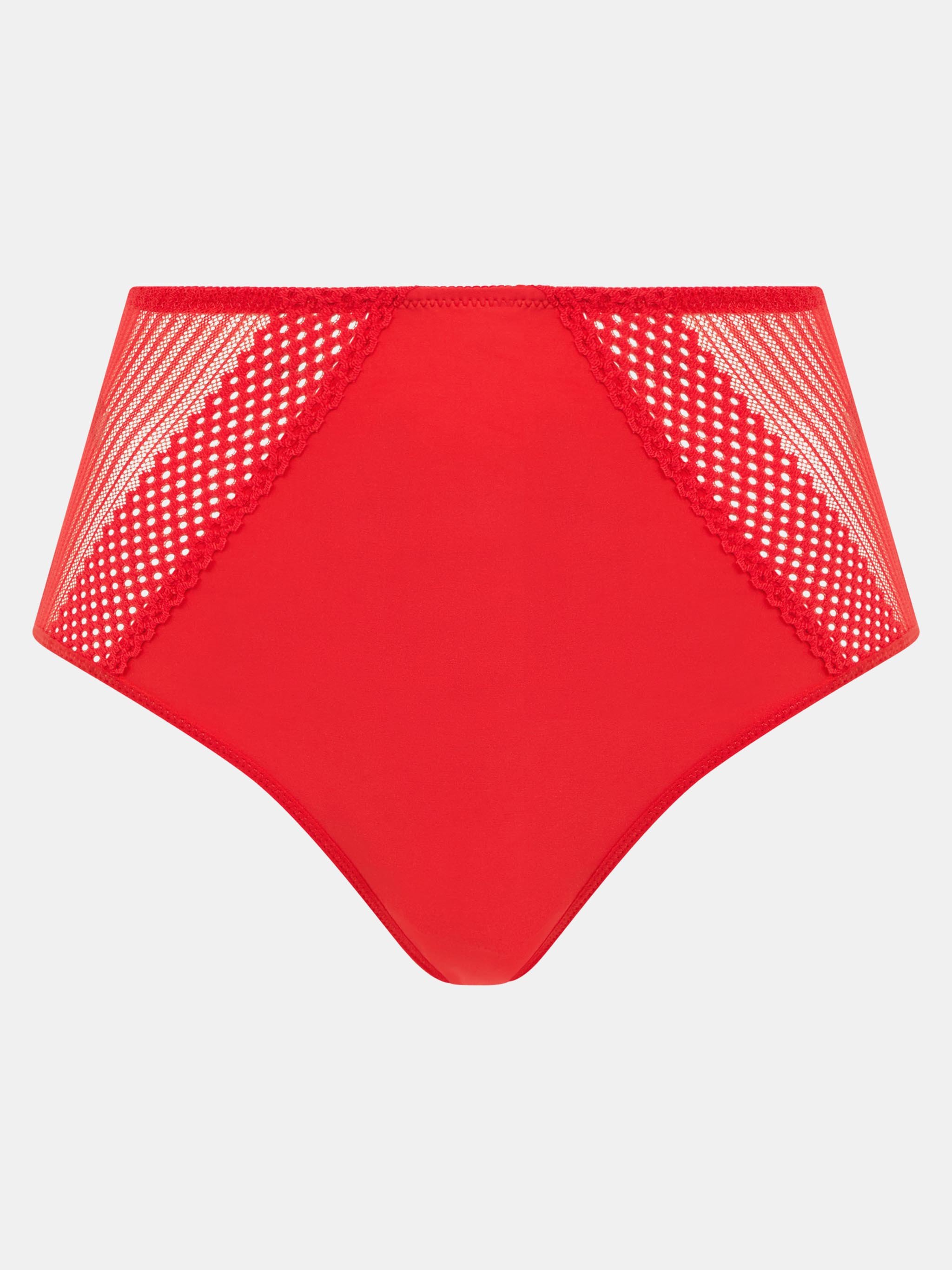 Culotte taille haute en dentelle CHANTELLE PULP Rose