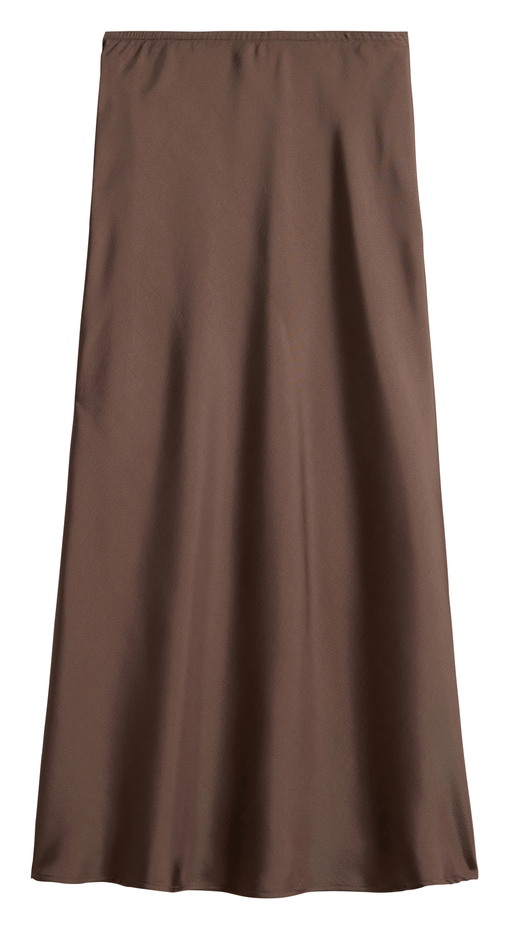 Fluid satin midi skirt SOEUR