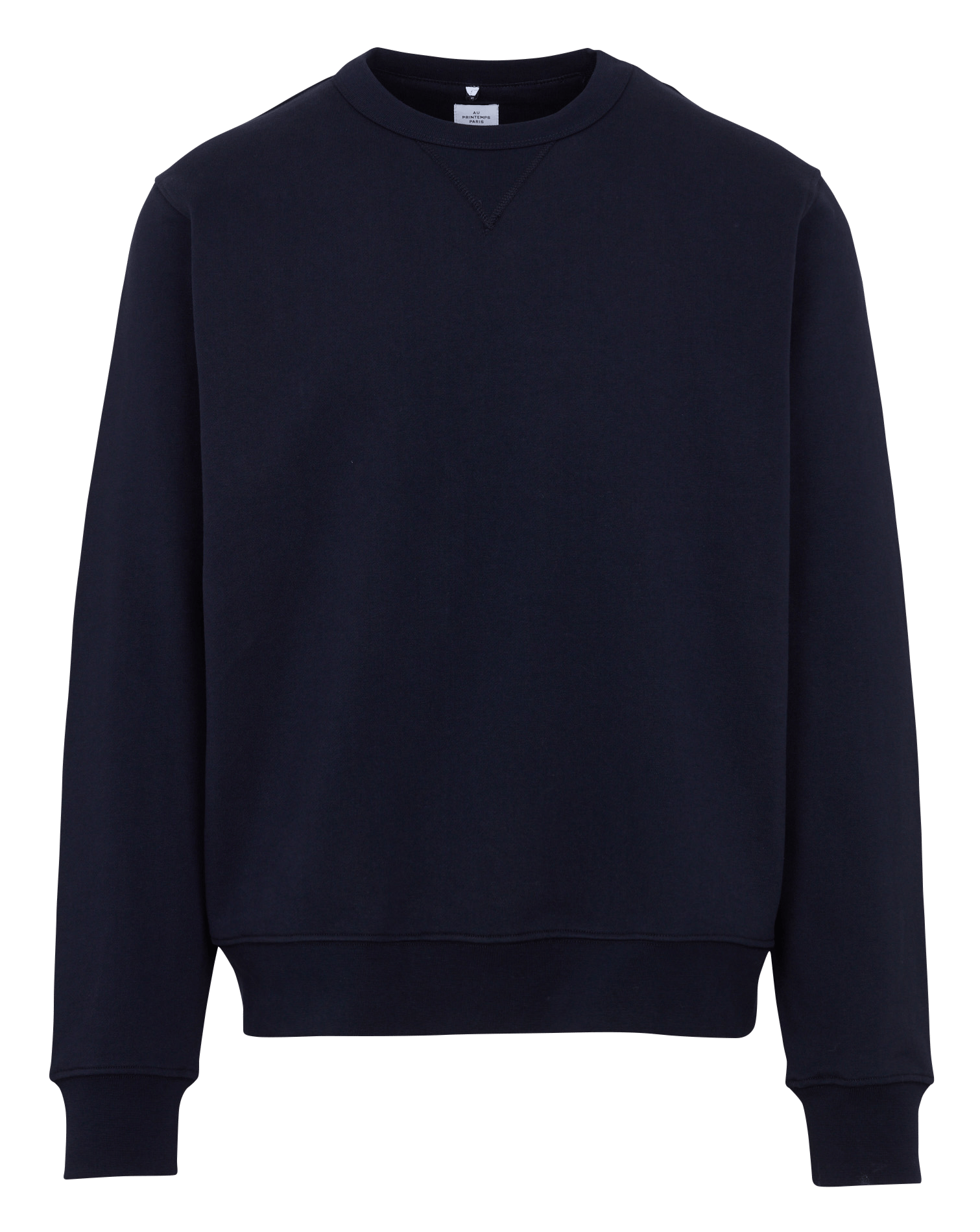 Baumwoll-Sweater mit Rundhalsausschnitt AU PRINTEMPS PARIS