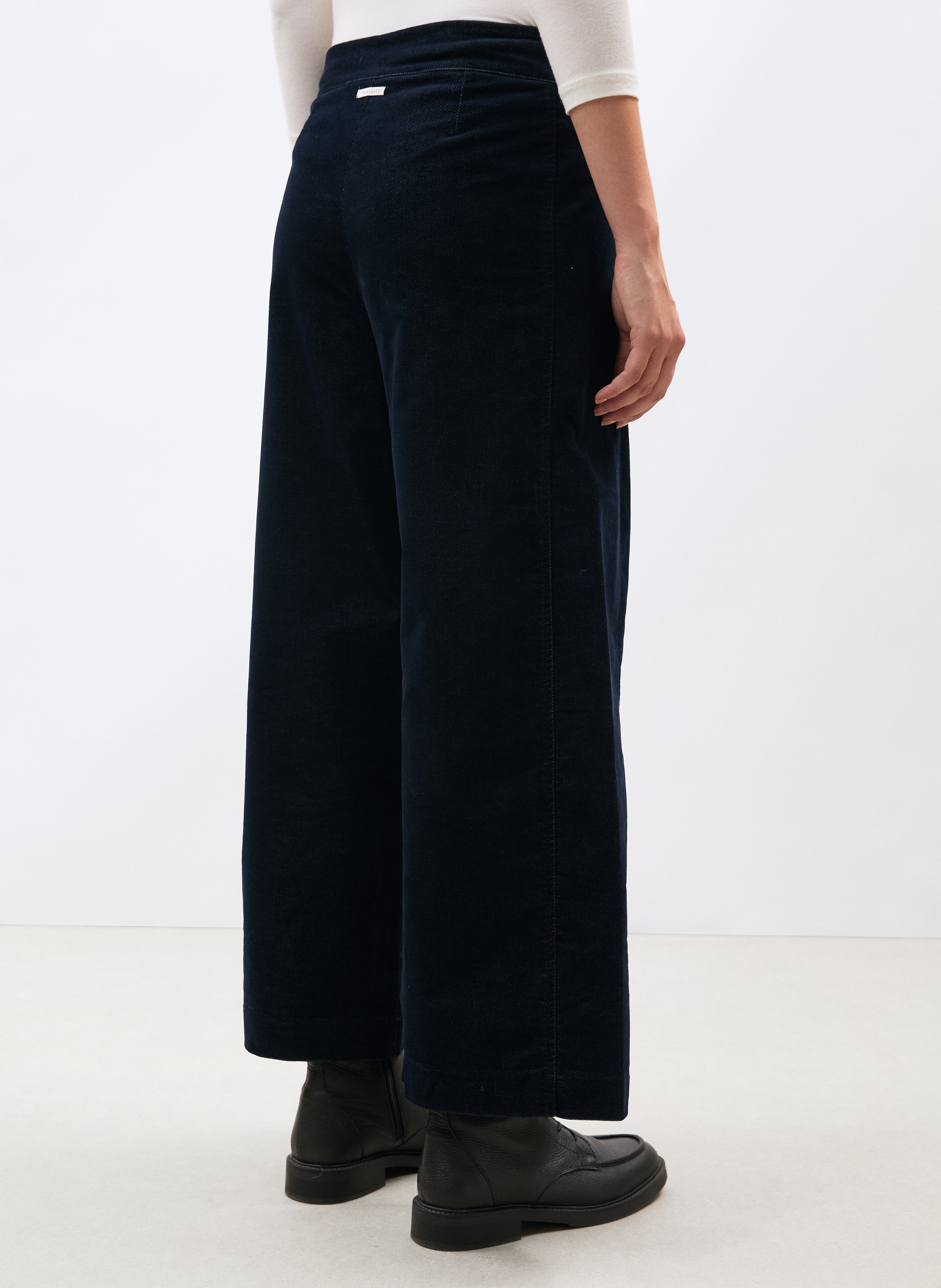 Chinohose aus Baumwoll-Mix | Blau HUMILITY Damen