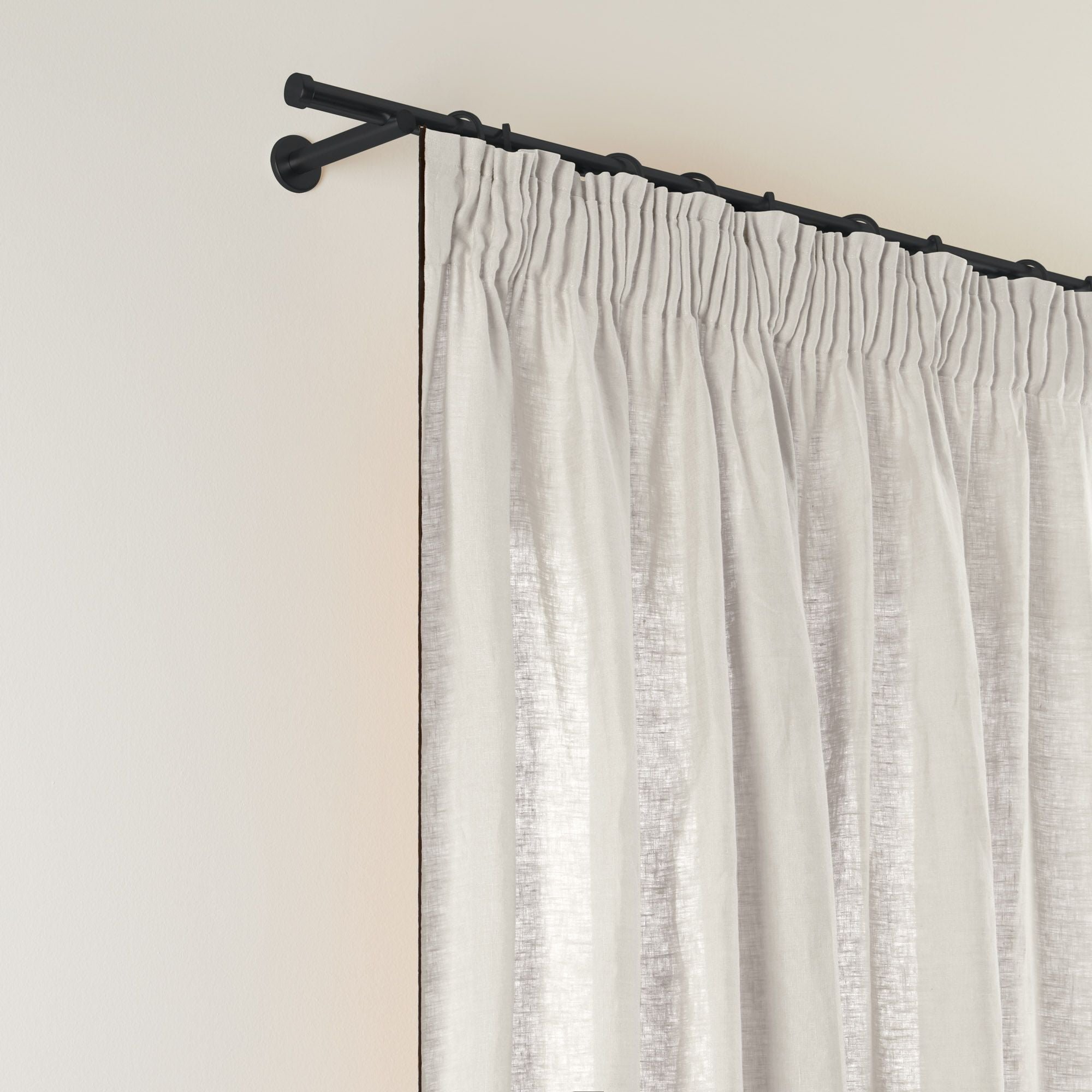 Curtain with gathering tape MADURA Beige