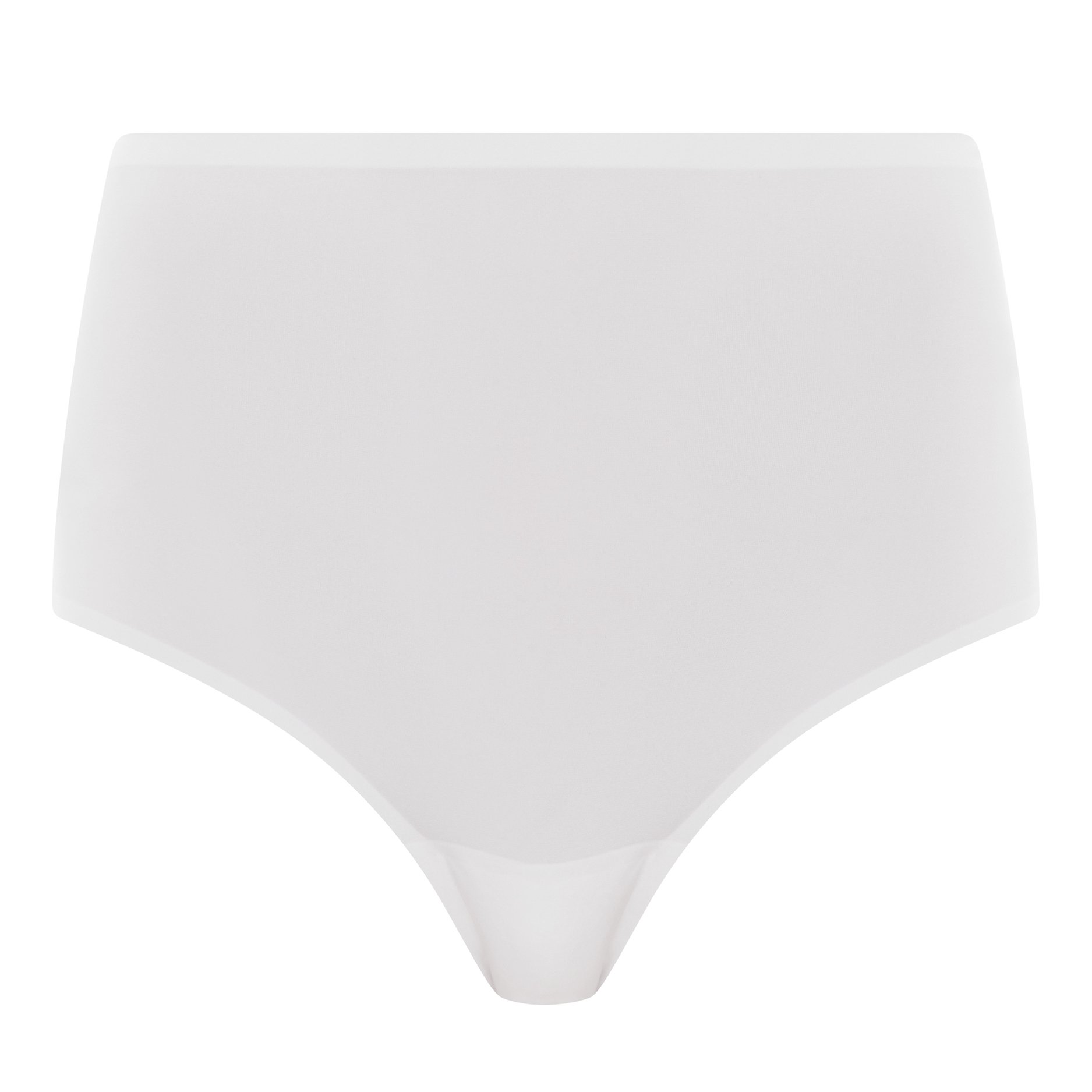 High-waisted lace panties CHANTELLE White