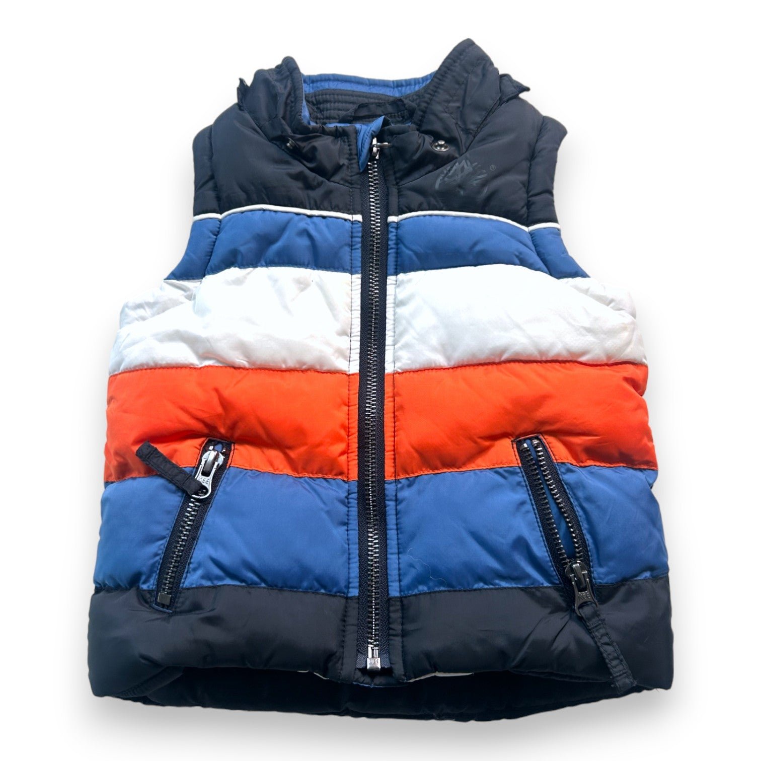 Blue Sleeveless Baby Jacket - 3 months TIMBERLAND Blue