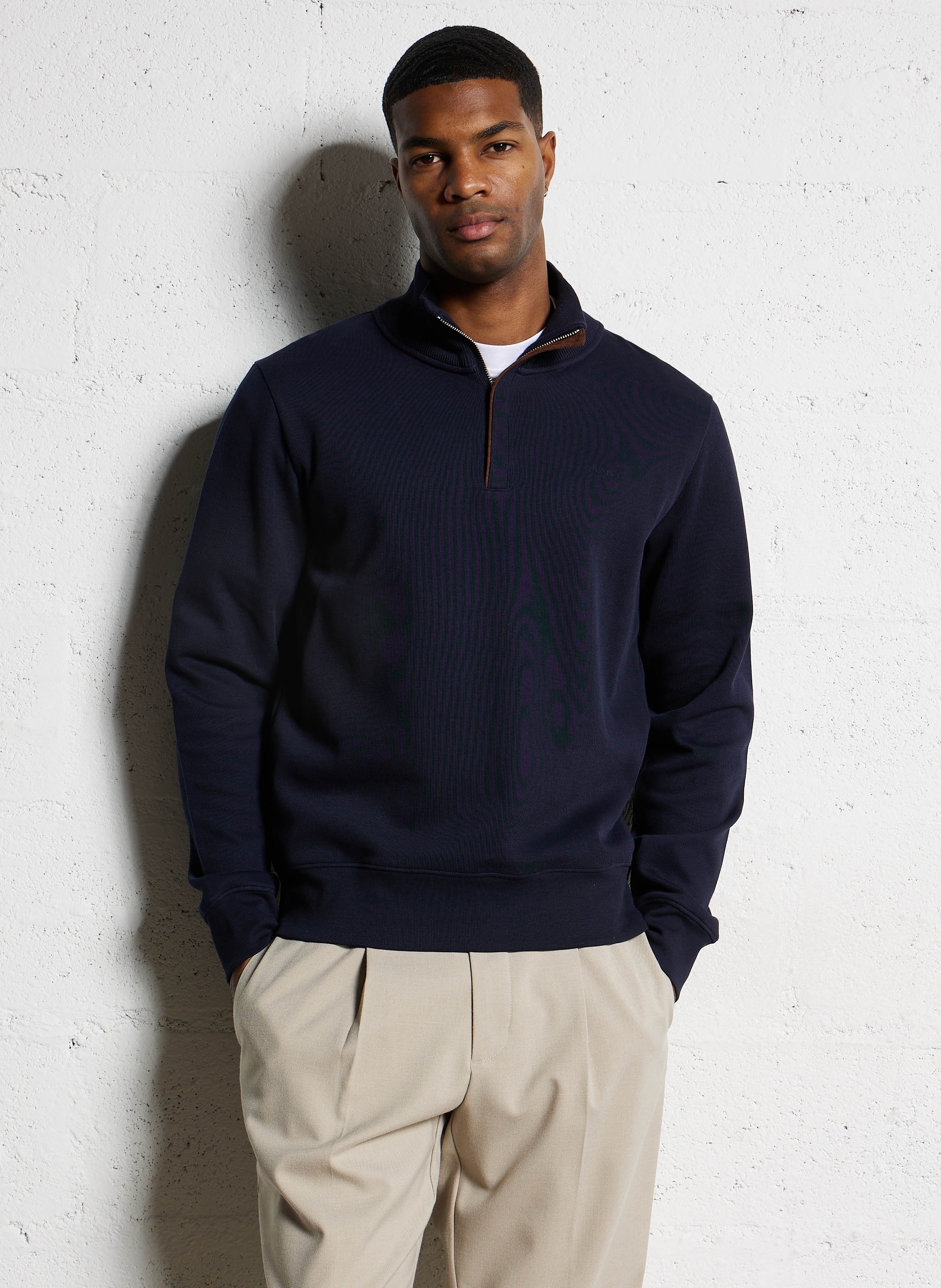 Cotton high-neck sweater GANT
