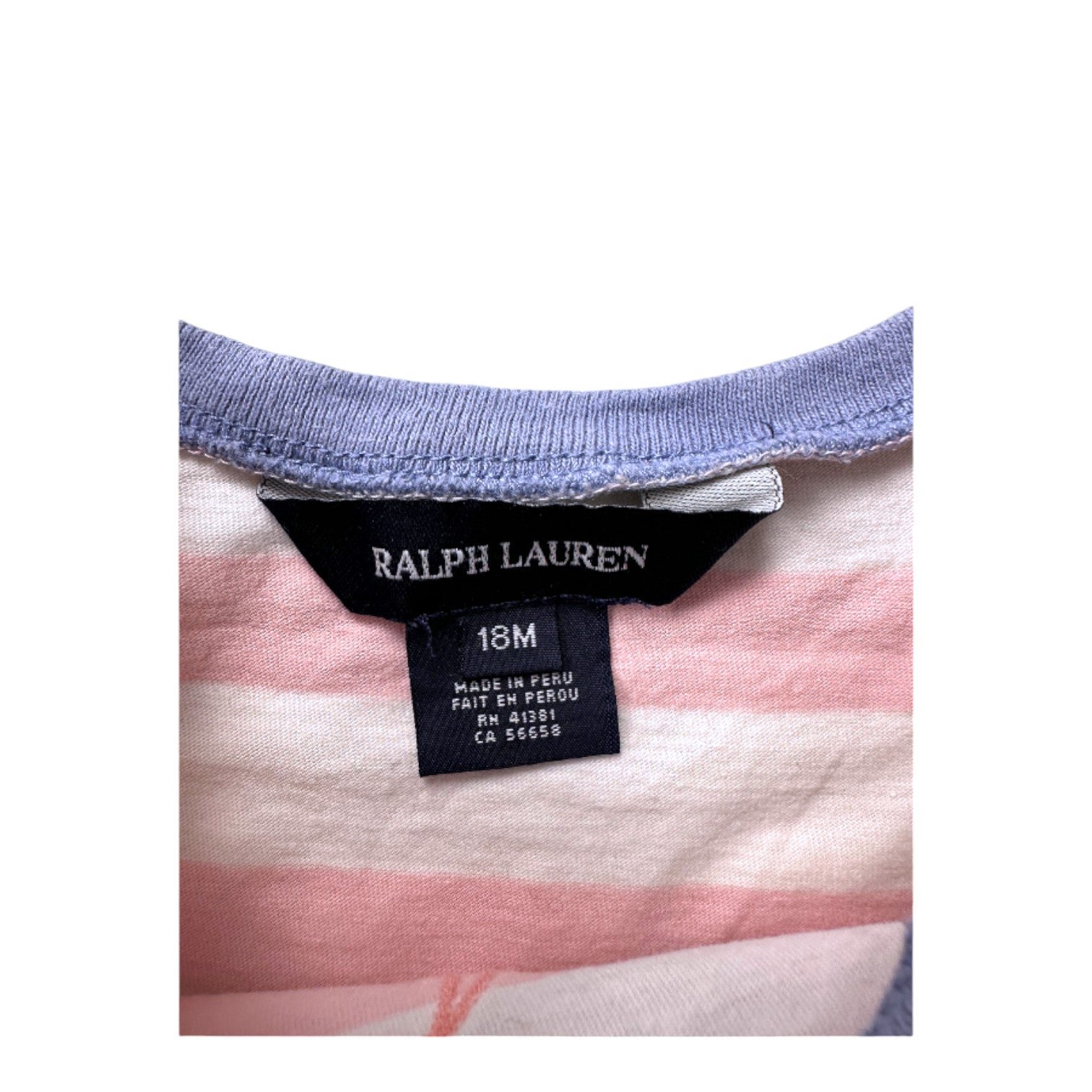 Pink Baby T-shirt - 18 months POLO RALPH LAUREN - Seconde Main Pink