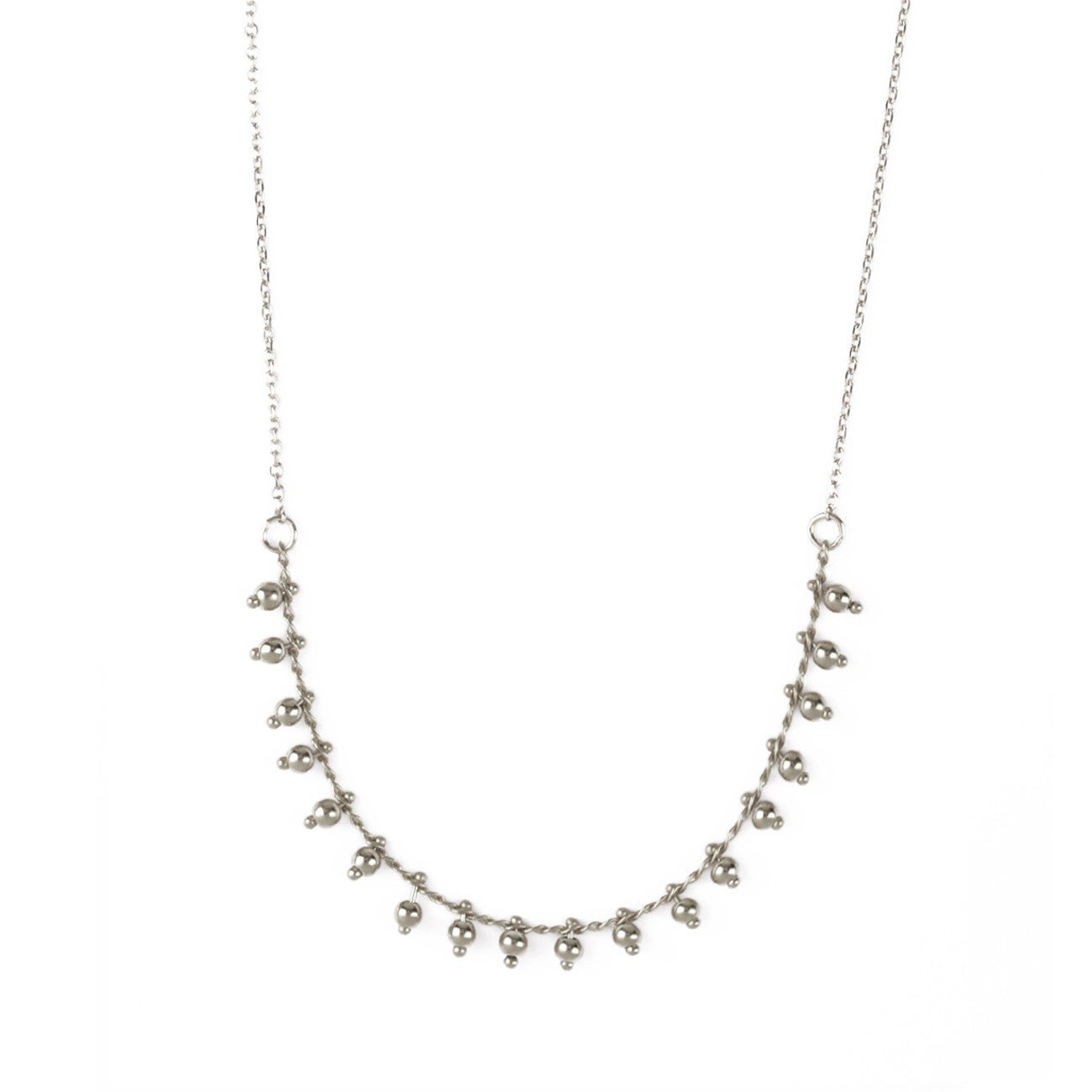 Collier argent NILAI Argent