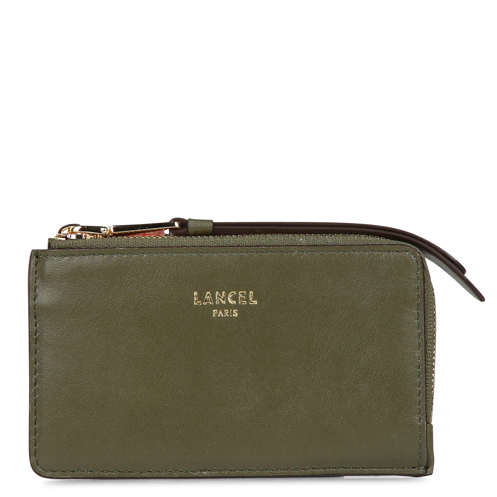Porte-cartes en cuir LANCEL