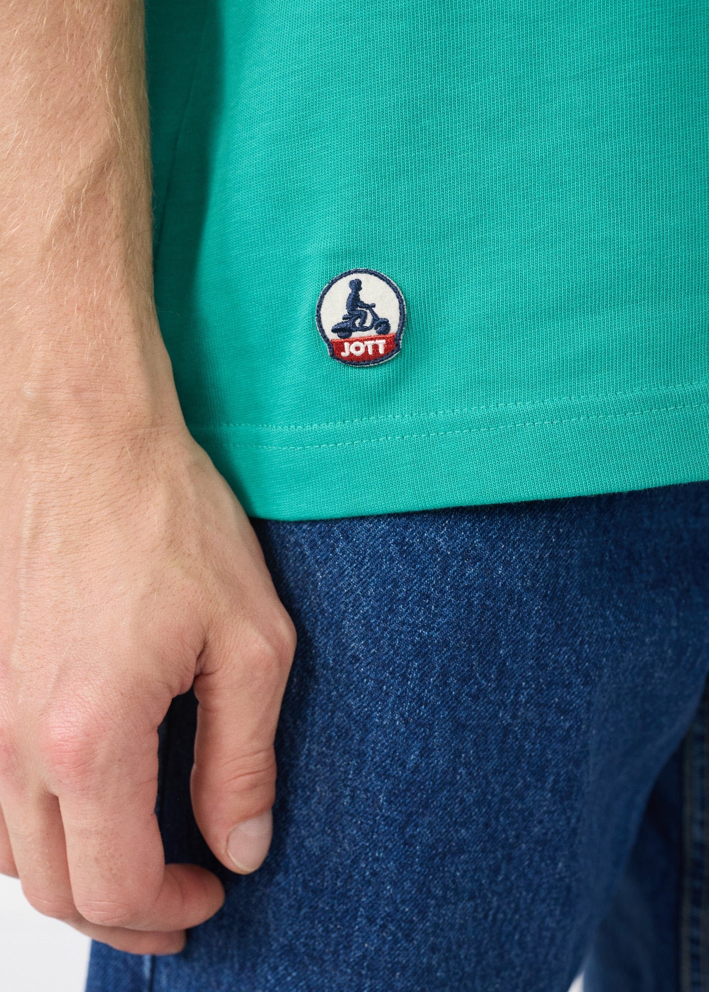 Round neck t-shirt Andrea JOTT Green