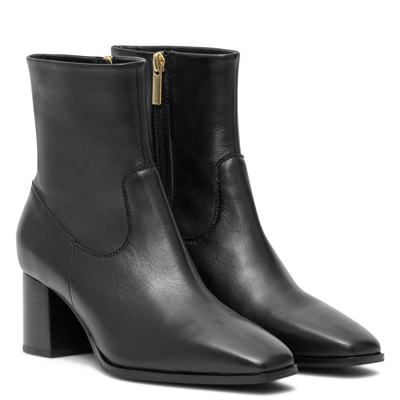 Bottines en cuir BOCAGE Noir