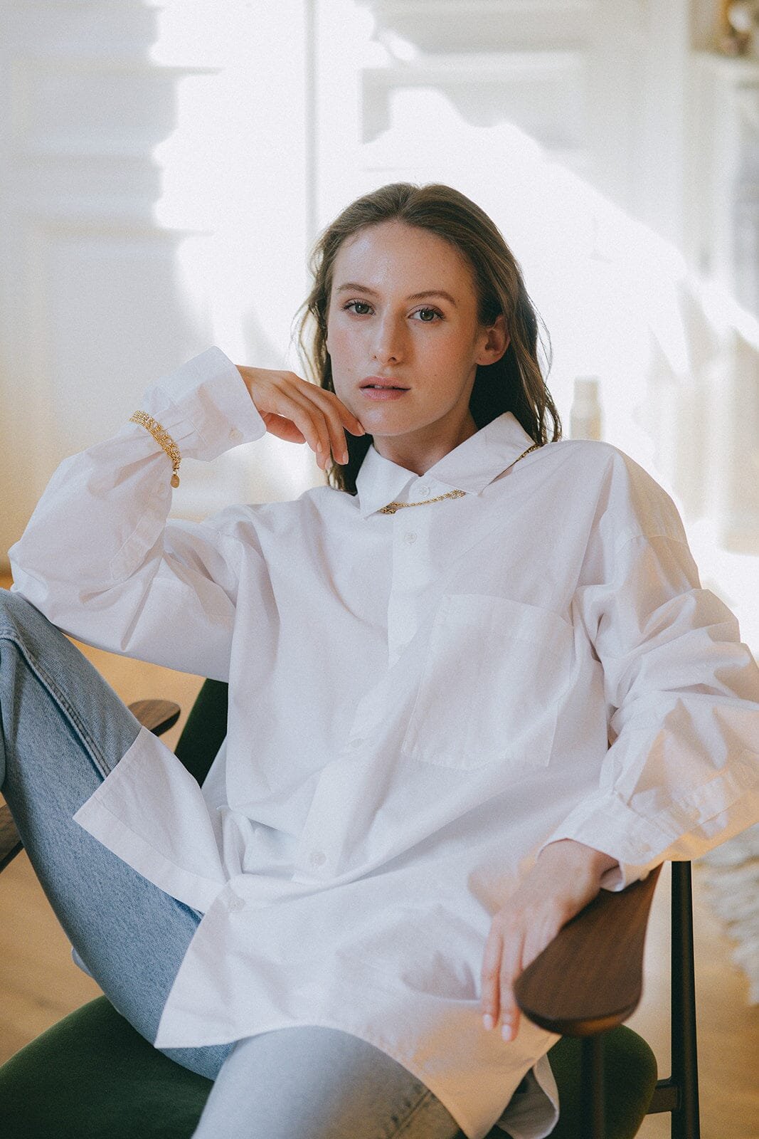 Silver-plated bracelet MONSIEUR SIMONE Golden