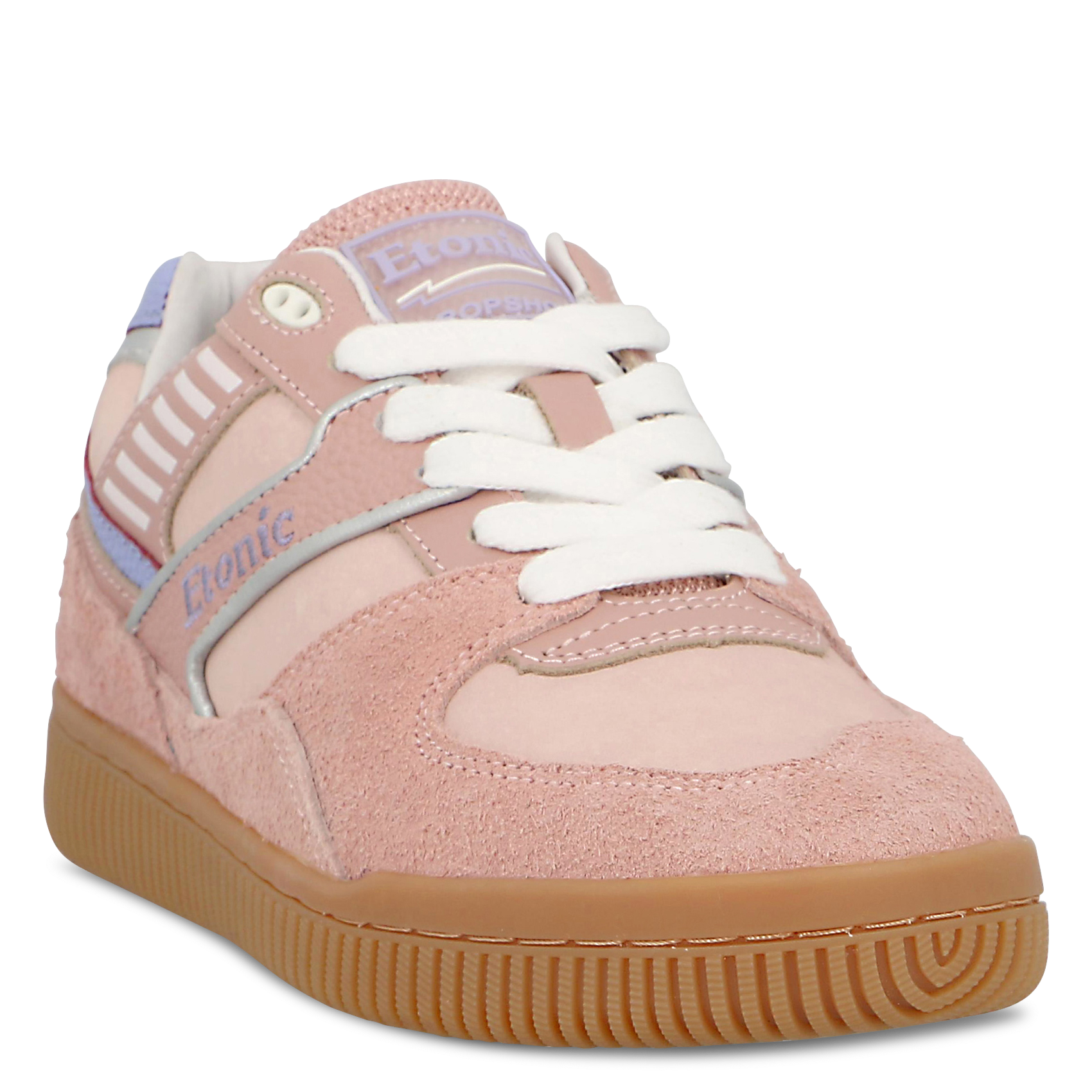 Baskets basses en cuir ETONIC Rose