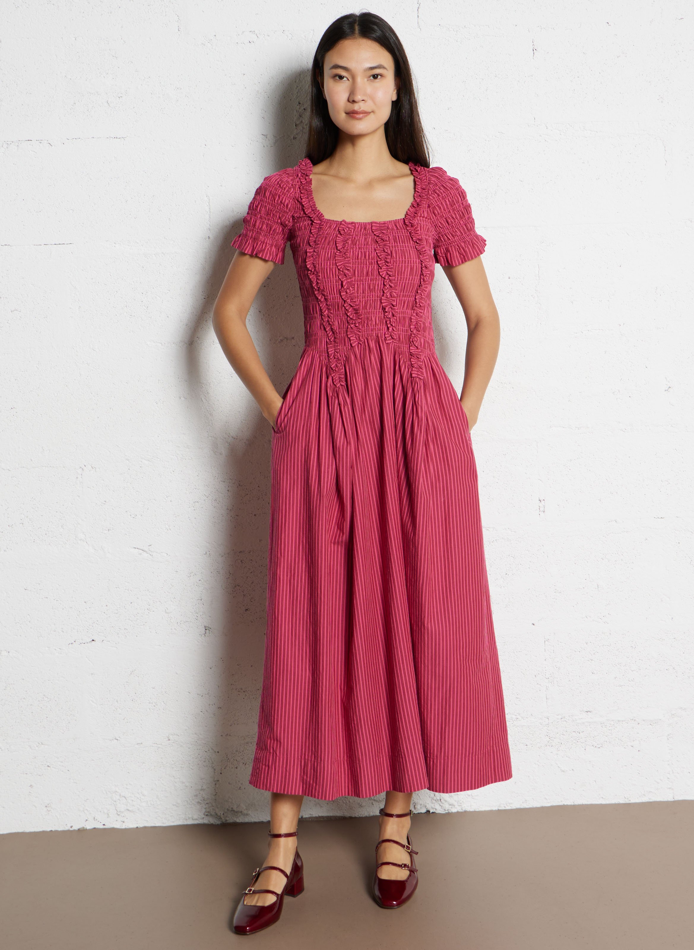 Babies en cuir vernis BOBBIES Marron