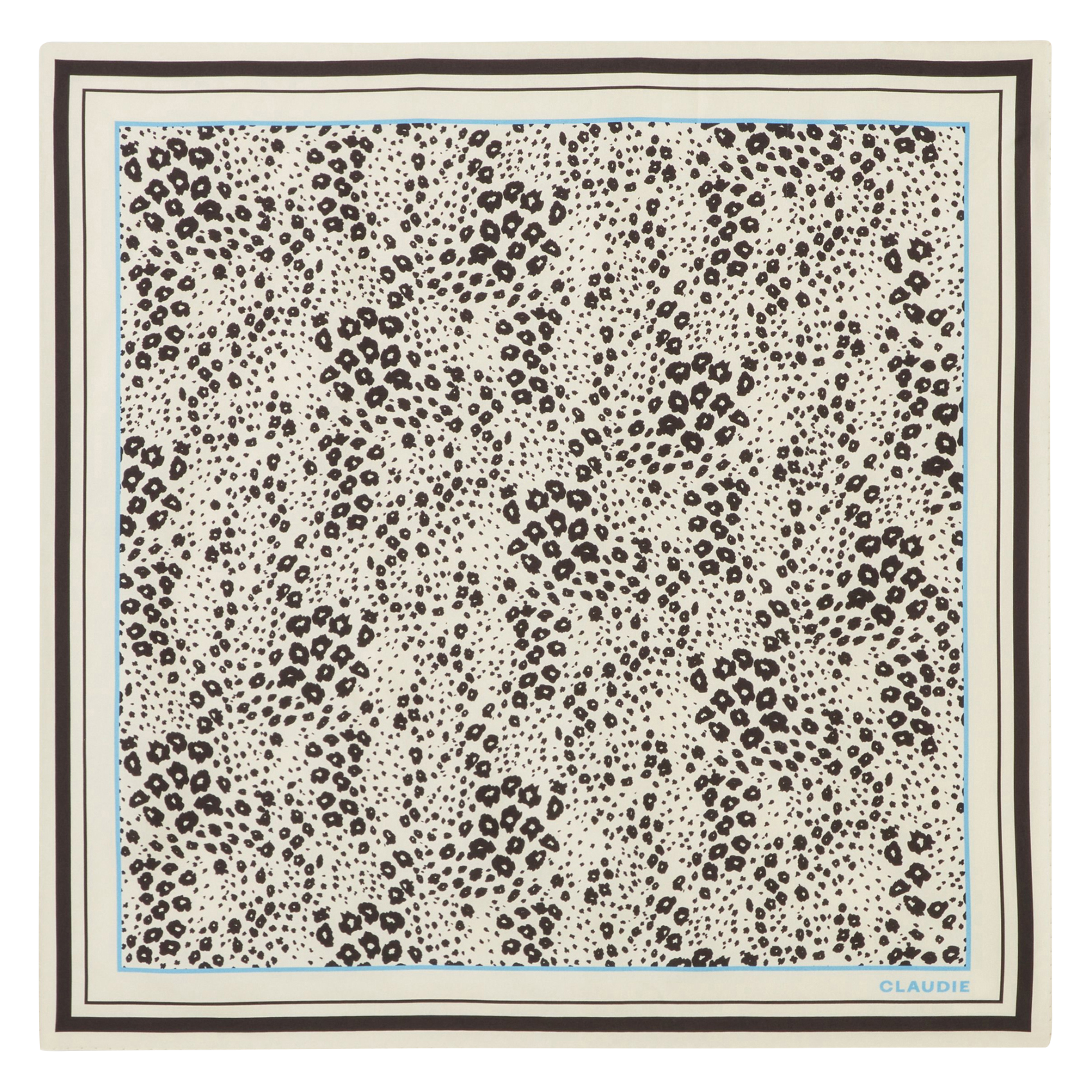 Printed silk scarf CLAUDIE PIERLOT Multicolored