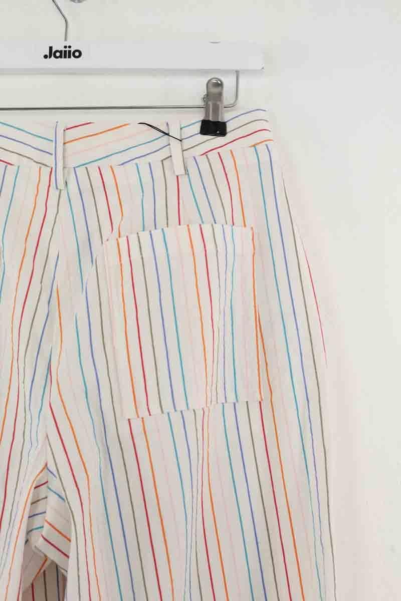 Wide trousers CHLOE STORA - SECONDE MAIN White