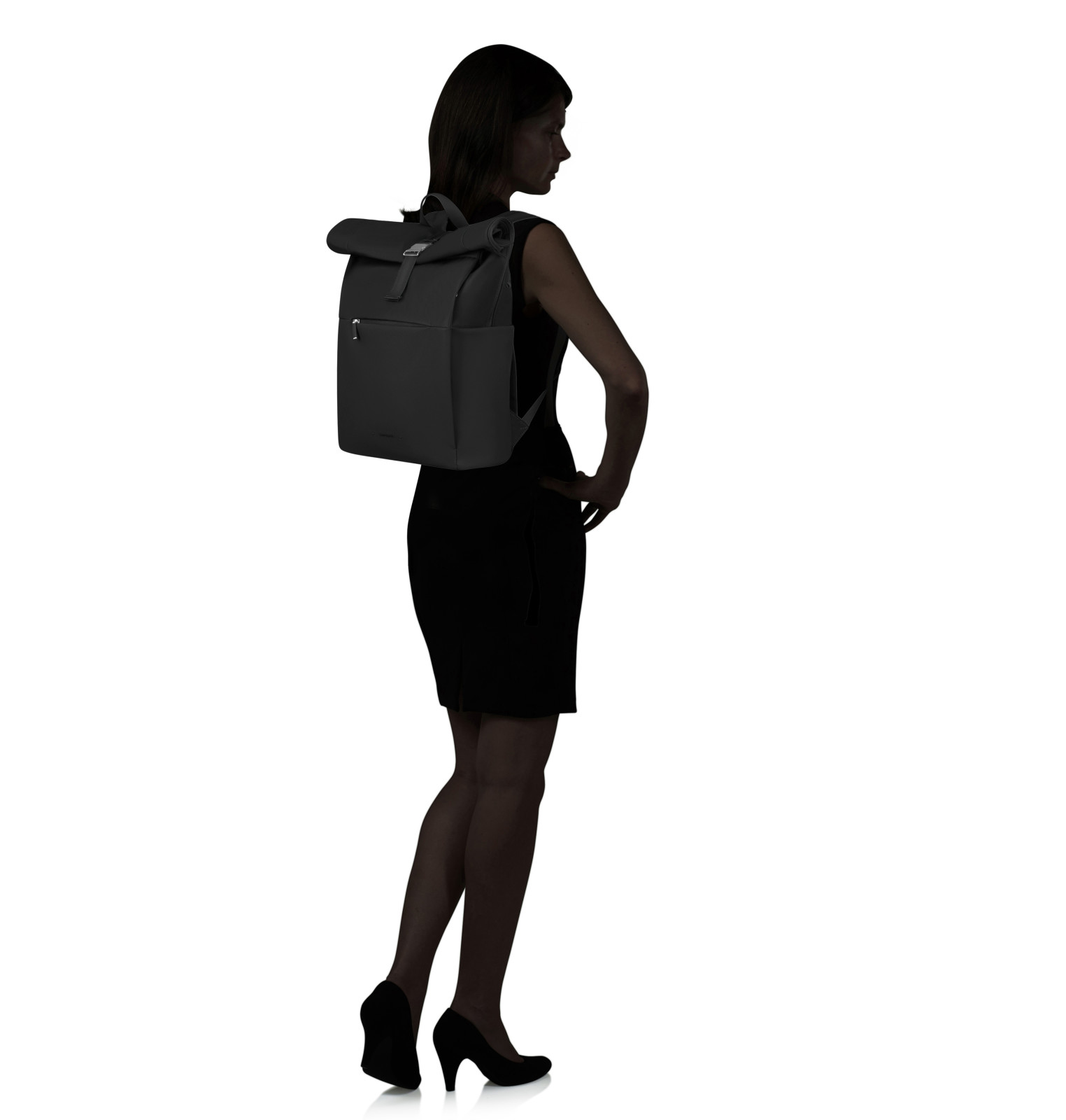 4-pack computer backpack Black