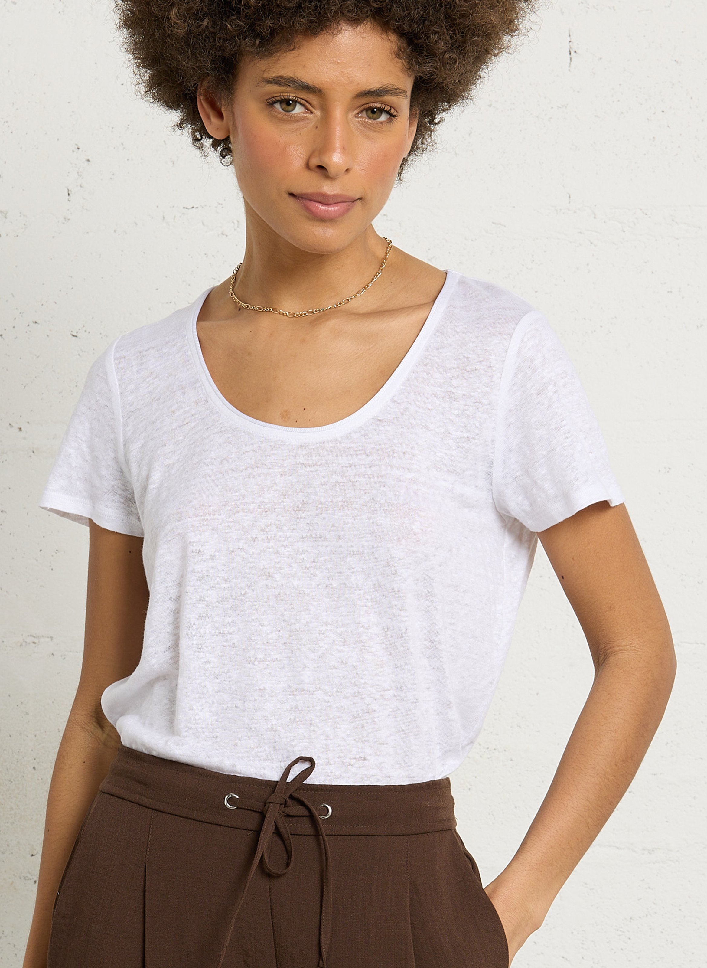 Linen T-shirt SUD EXPRESS