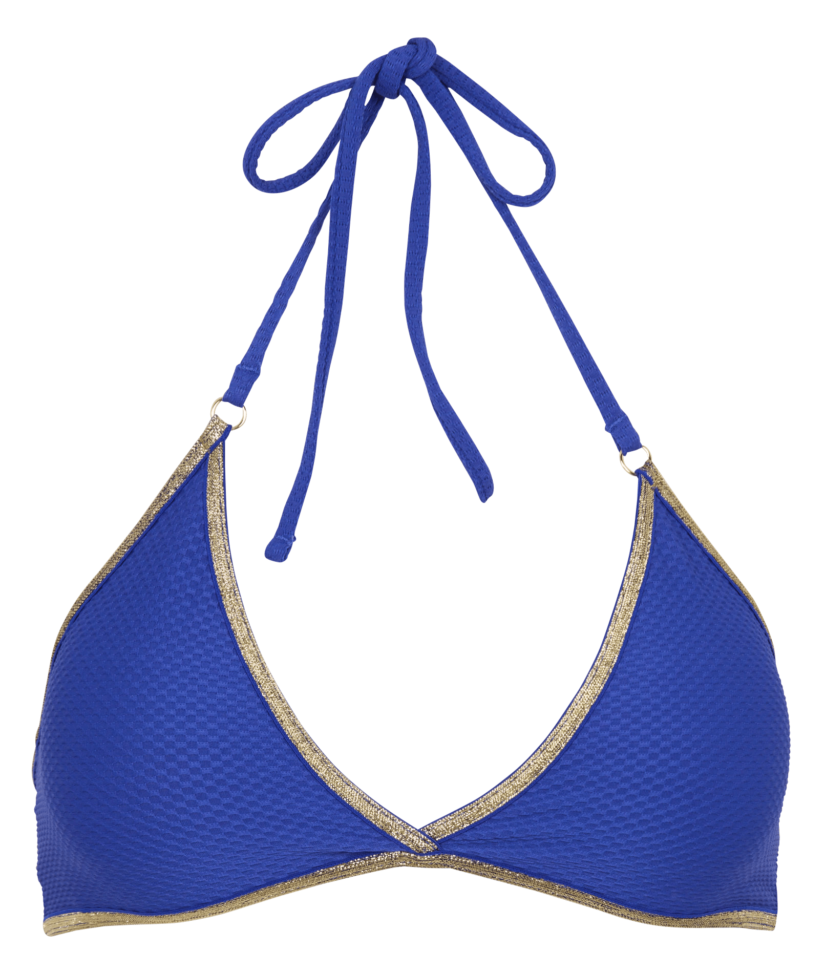 Triangle bikini top LA NOUVELLE Blue