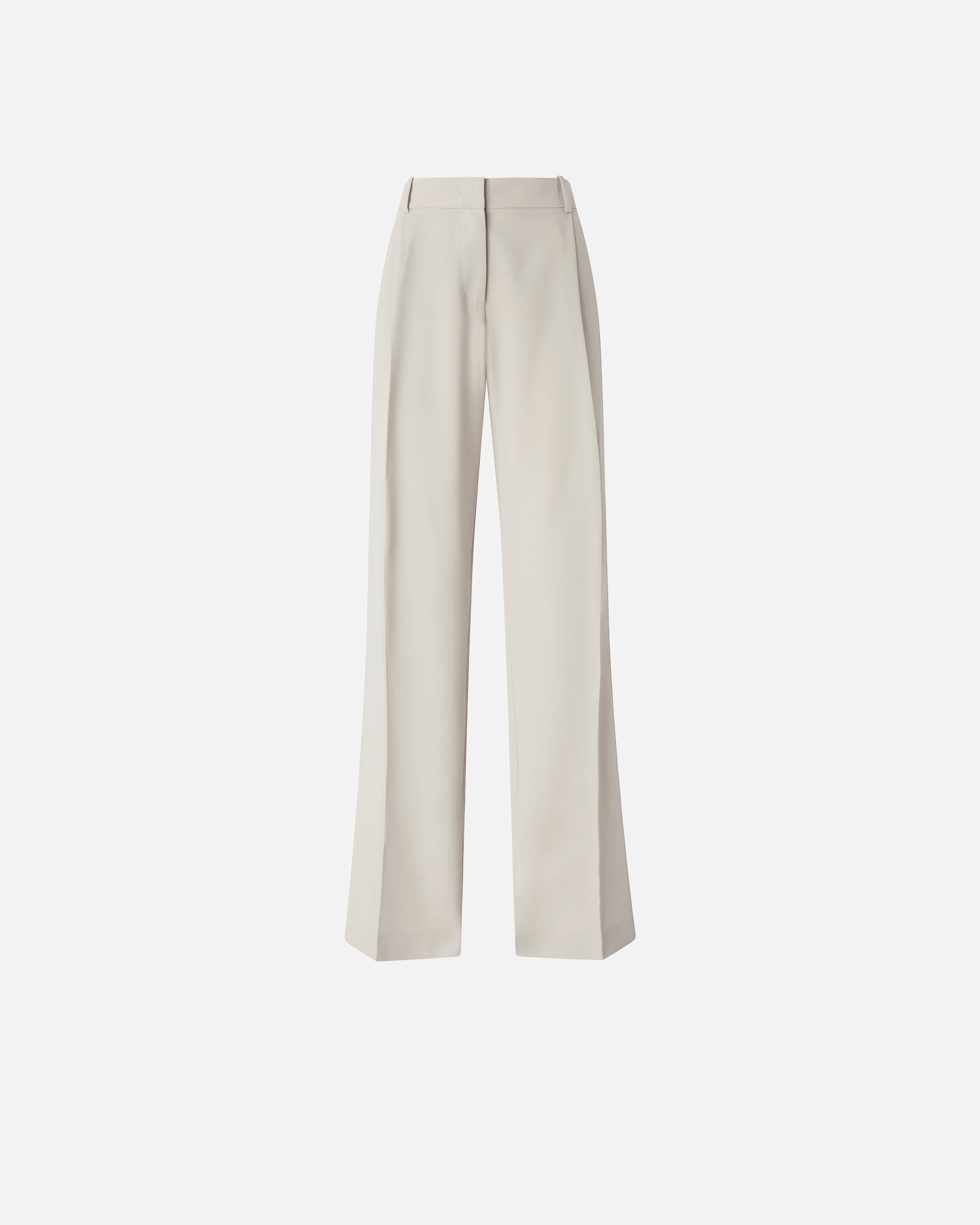 Flowy pants with a sharp pleat PINKO Grey
