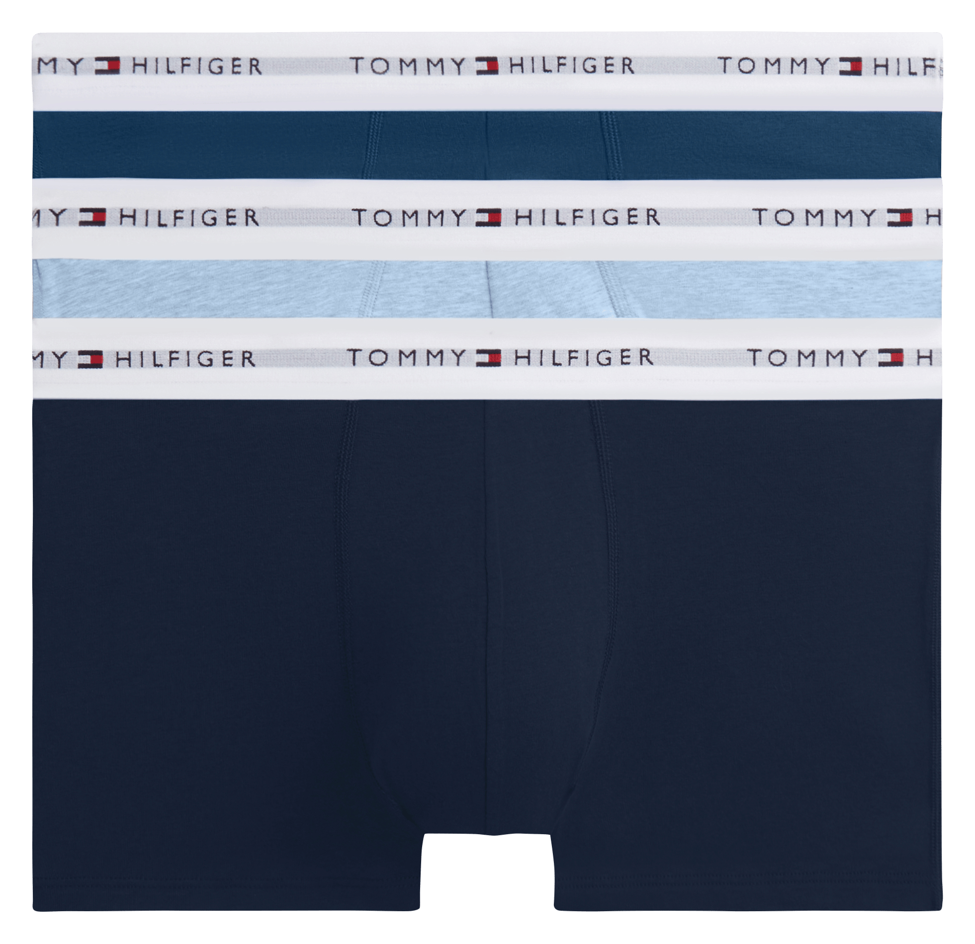 Lot de 3 boxers en coton mélangé TOMMY HILFIGER Rouge